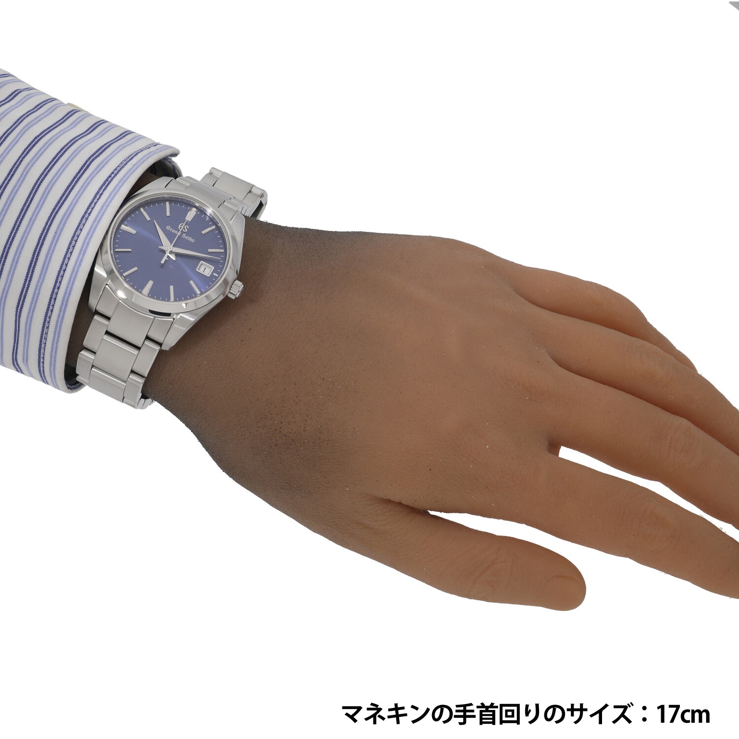 グランドセイコー9F62-0AB0 デイト クオーツ 青文字盤の買取実績