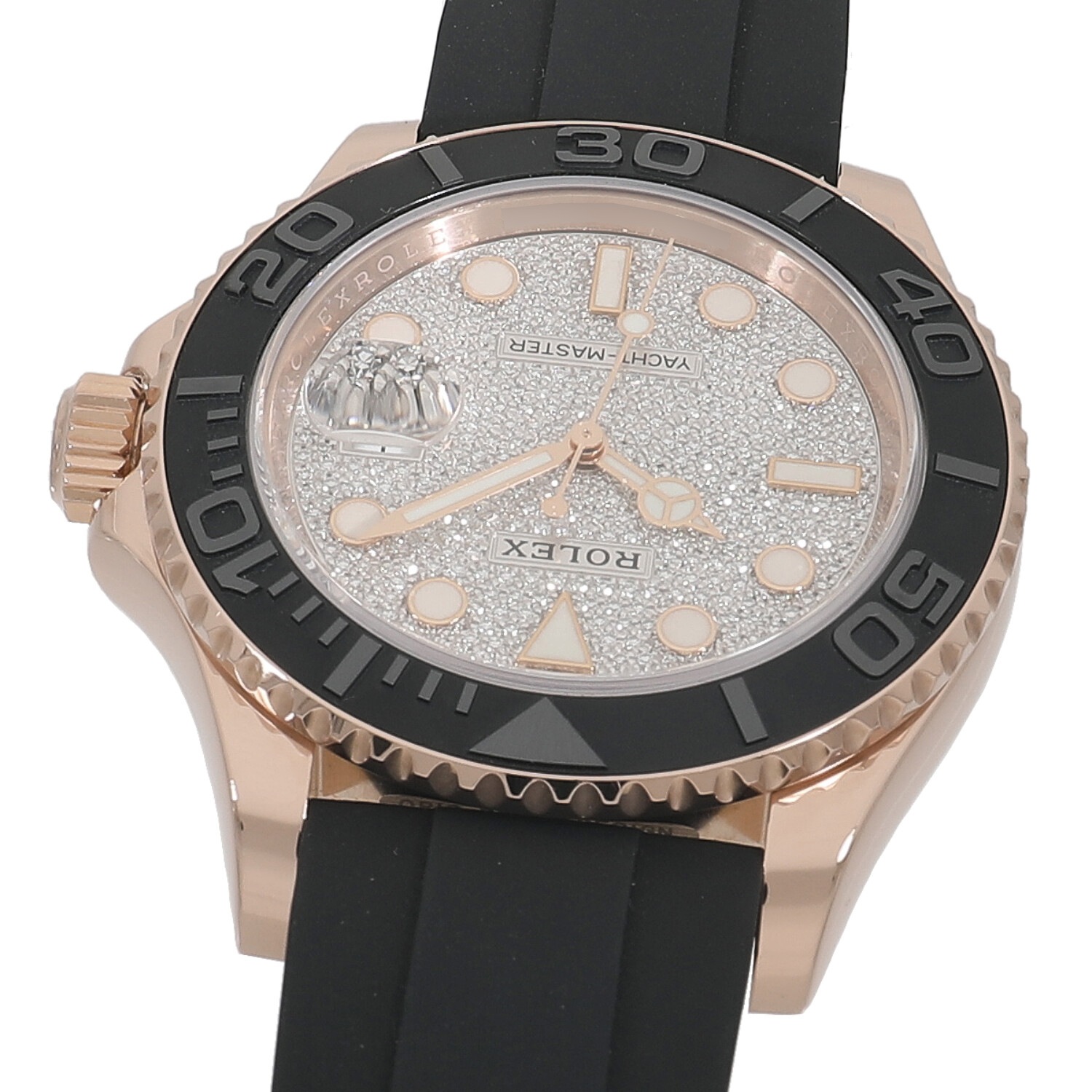 R9467 | [中古]ロレックス ヨットマスター 40 126655 ランダム パヴェ