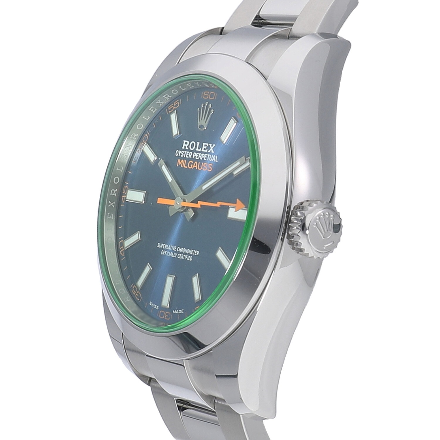 R1368 | [新品]ロレックス ミルガウス Zブルー 116400GVZ メンズ