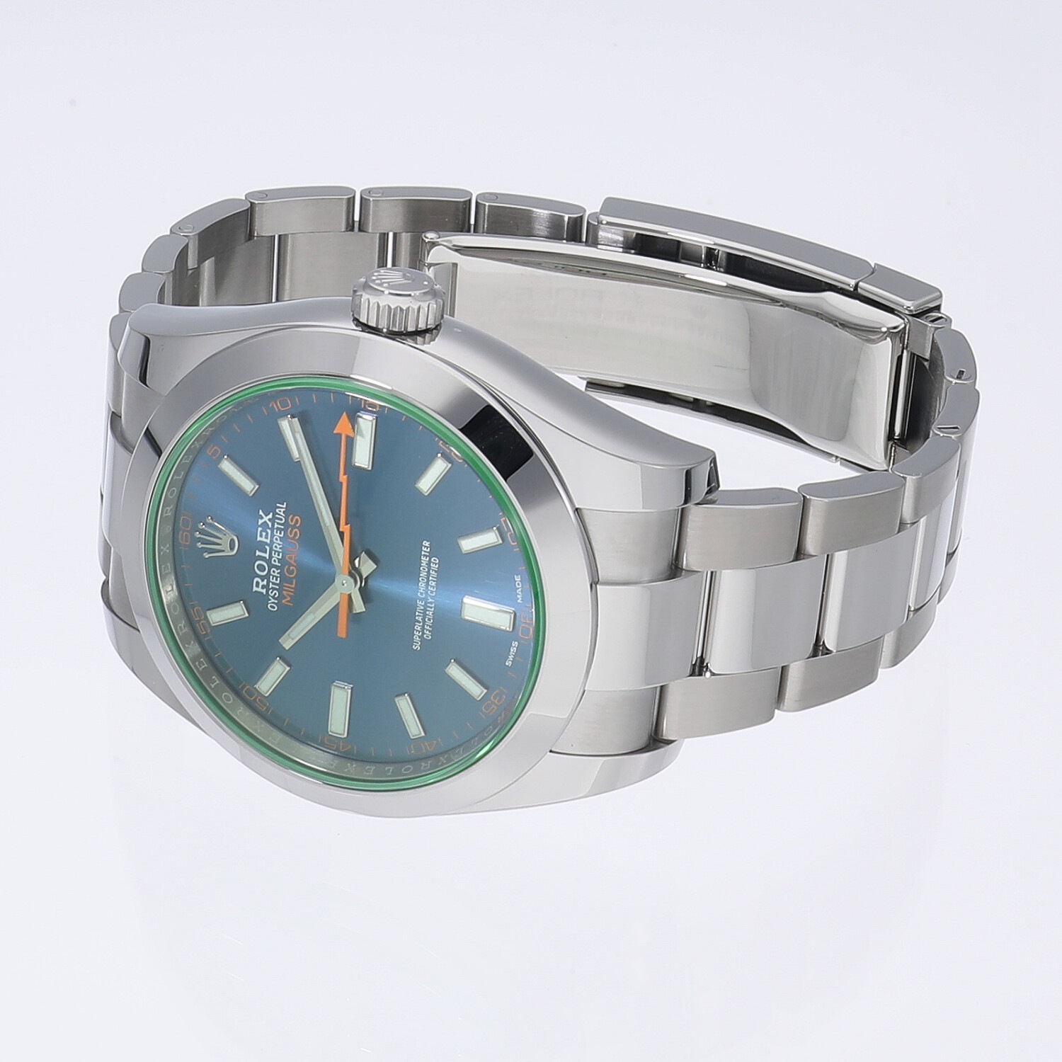 R1368 | [新品]ロレックス ミルガウス Zブルー 116400GVZ メンズ