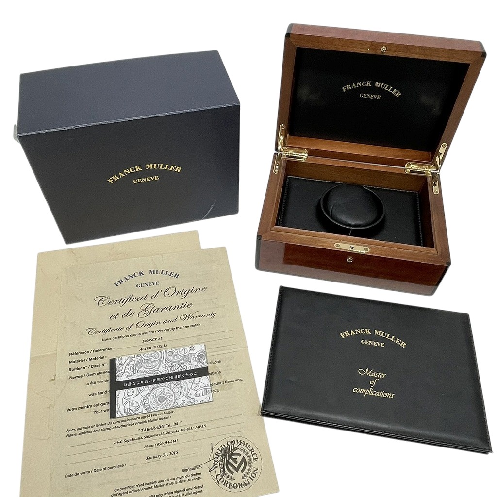 F11553 | [中古]フランクミュラー トランス アメリカ センターセコンド
