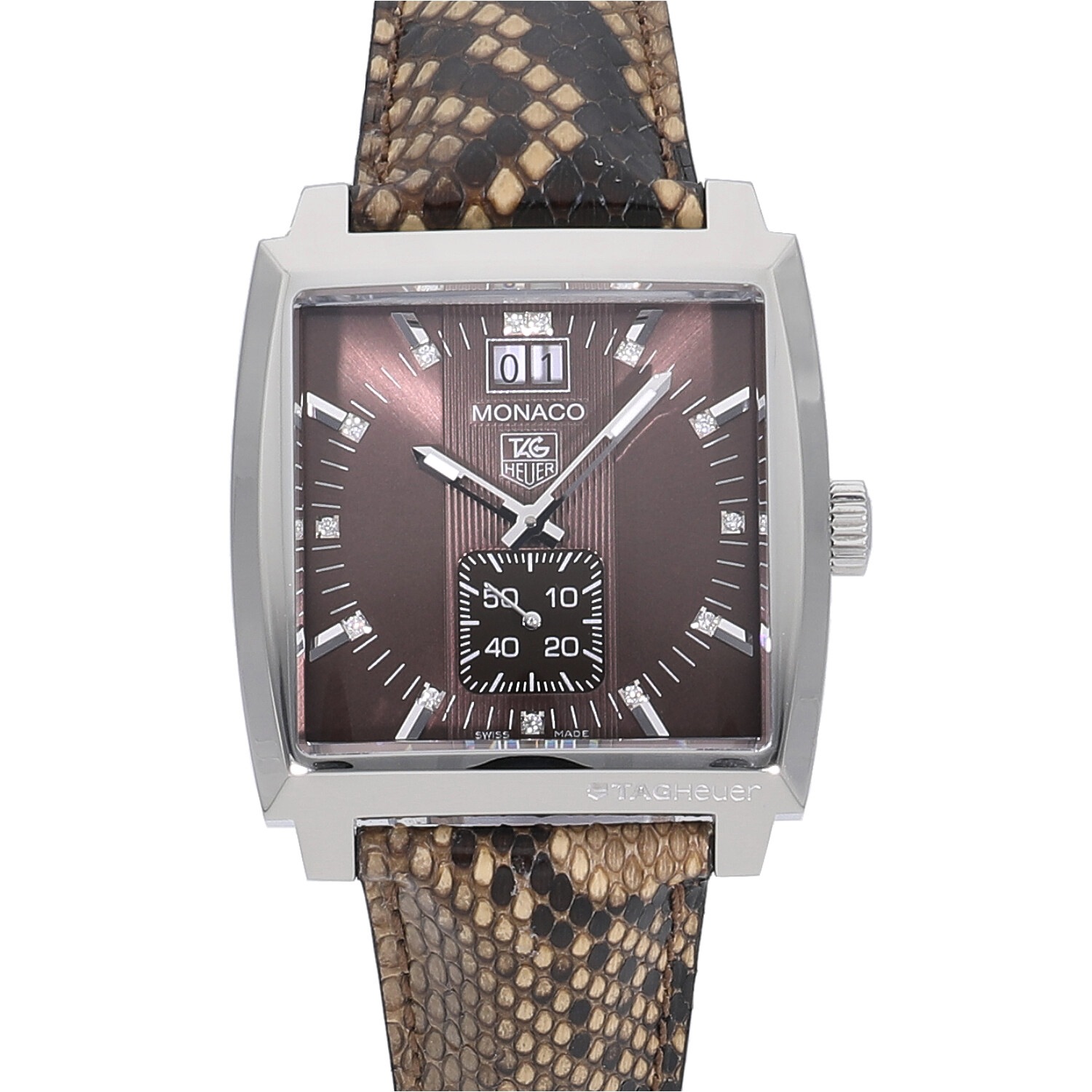 タグホイヤー モナコ クォーツ ブラック 中古美品 廃盤 タグ・ホイヤー TAG HEUER ”モナコ クロノグラフ 復刻 世界限定5000本