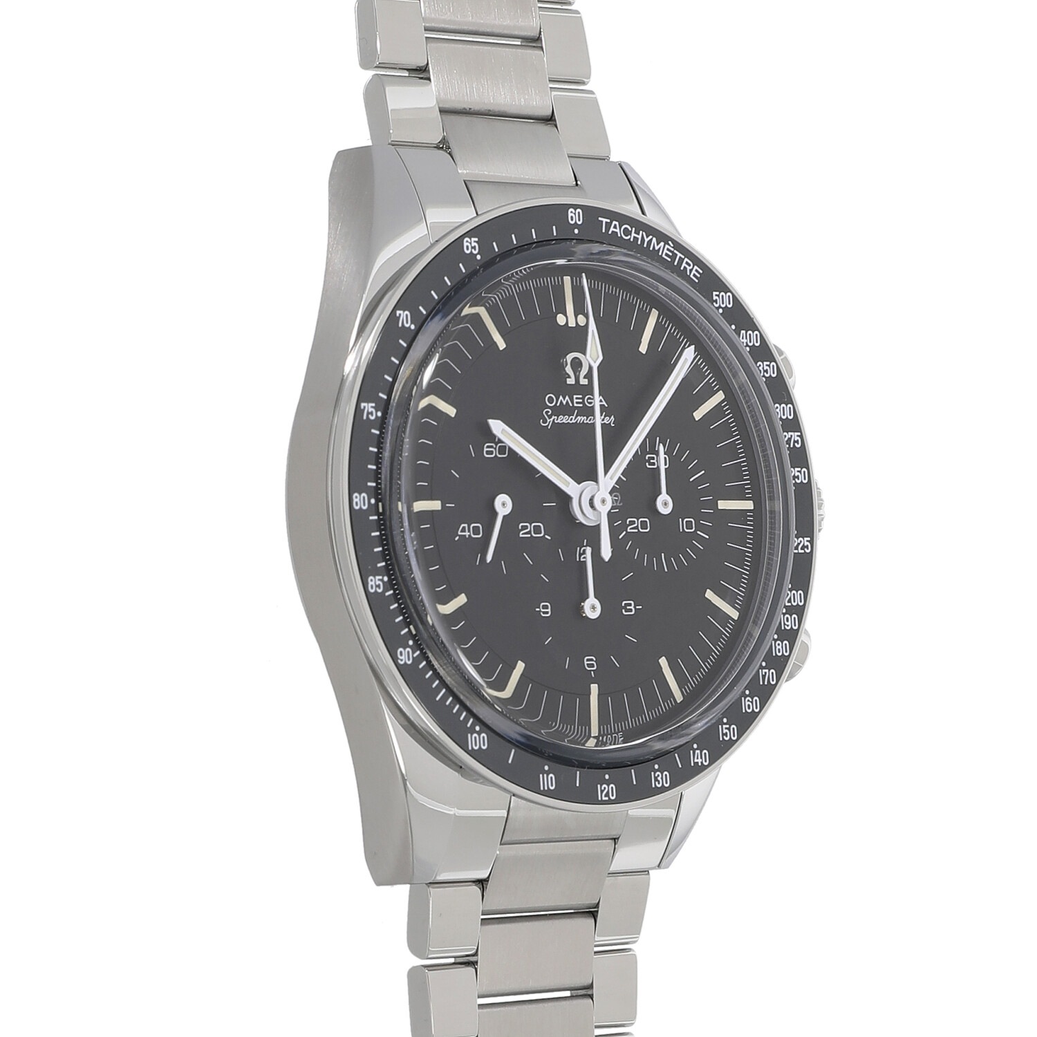 オメガスピードマスター　3211.30 Speedmaster Date / Day-Date 40 mm, ステンレススティール