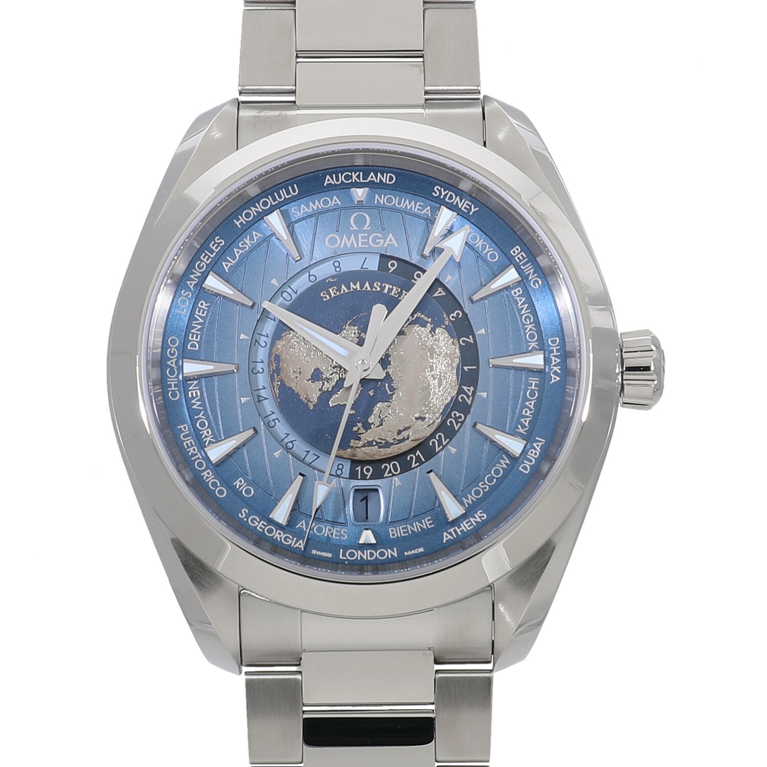 O8269 | [未使用]オメガ シーマスター アクアテラ GMT ワールド