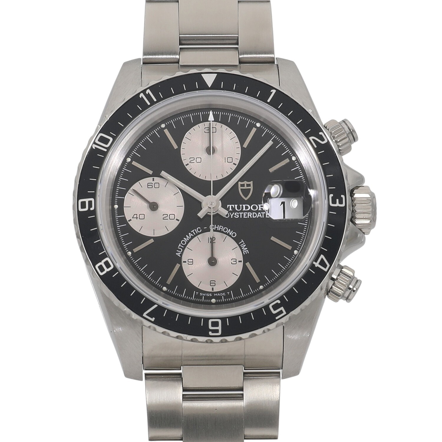 T10070 | [中古]チューダー クロノタイム 79270 ブラック×シルバー
