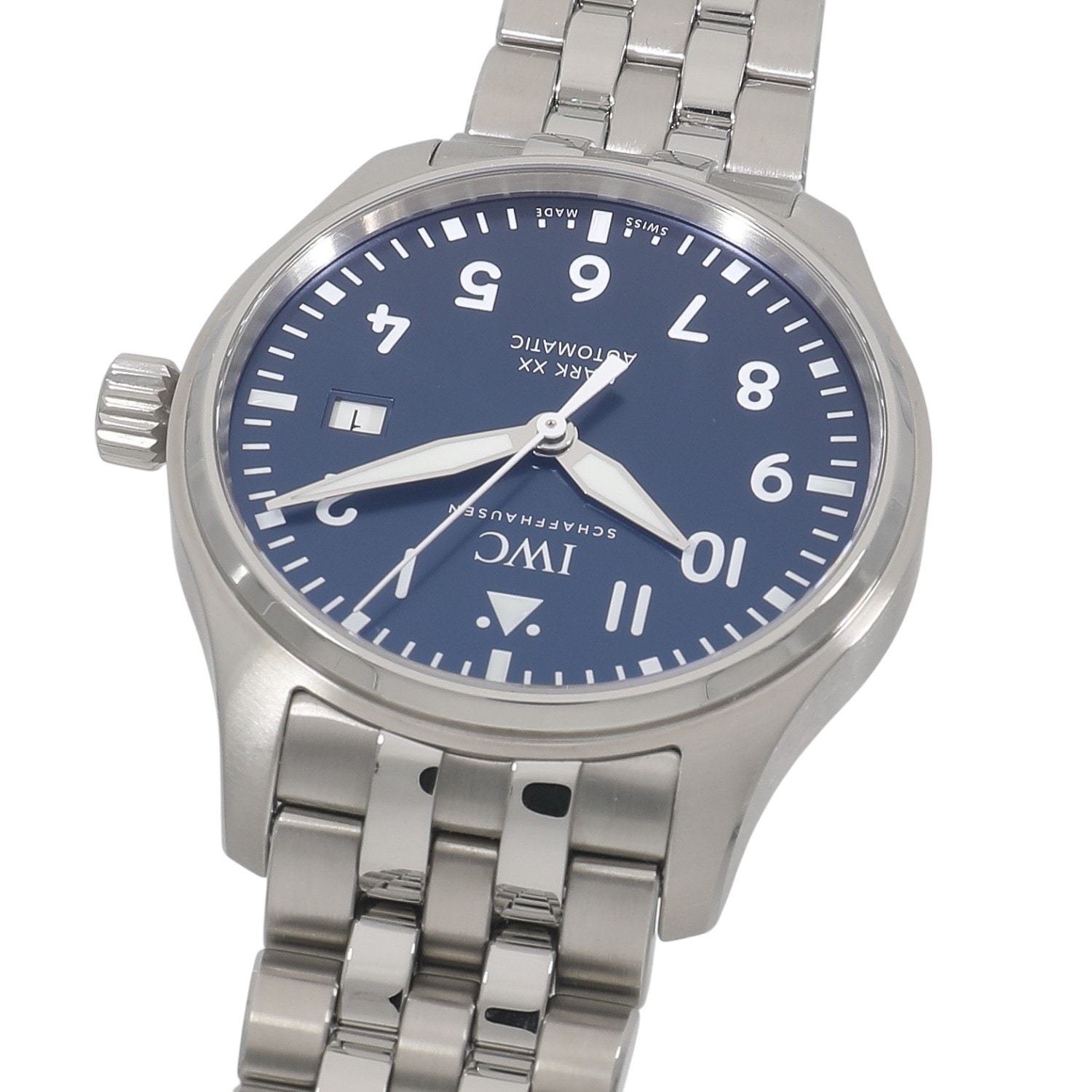 I10371 | [中古]IWC パイロット ウォッチ マーク XX IW328204 ブルー