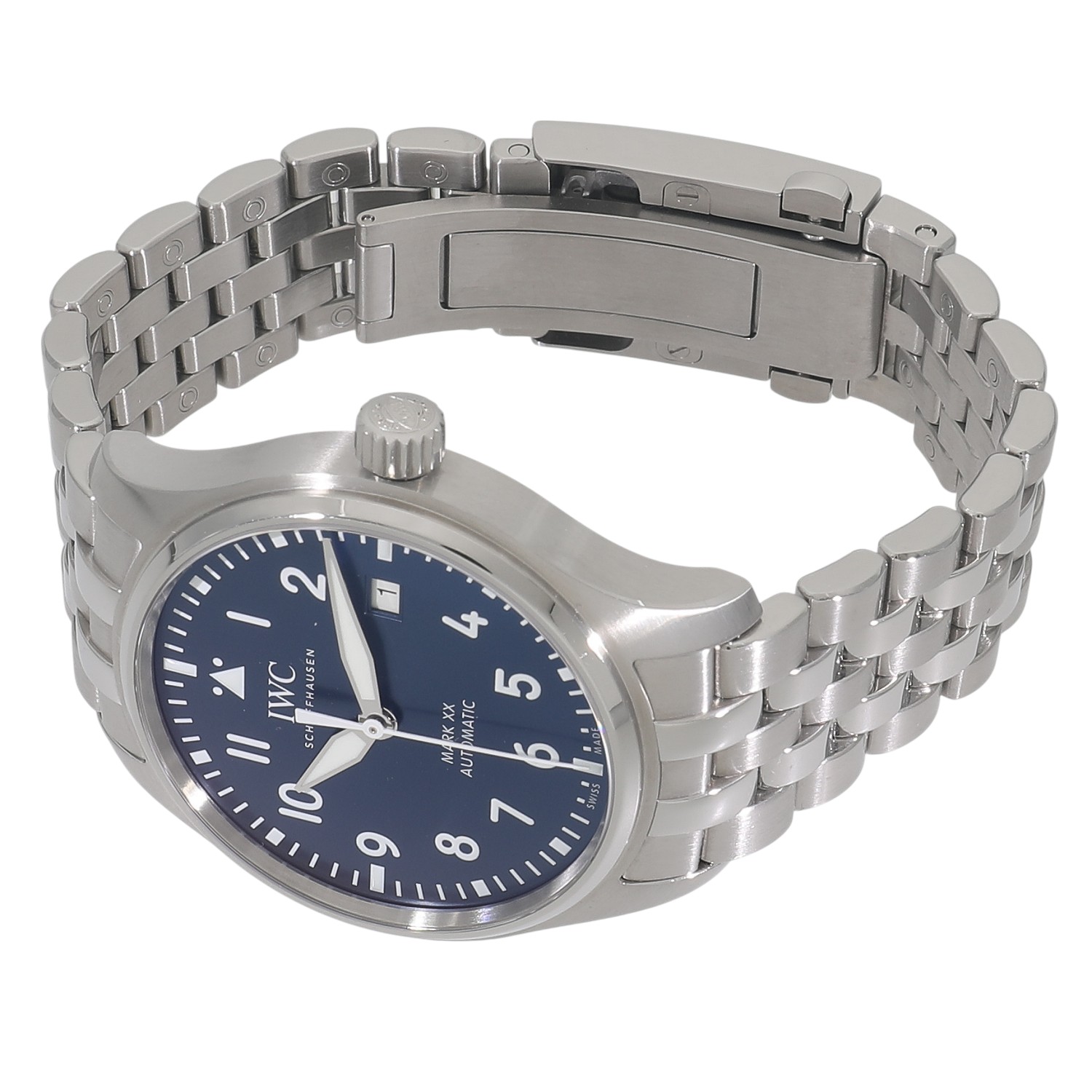 I10371 | [中古]IWC パイロット ウォッチ マーク XX IW328204 ブルー