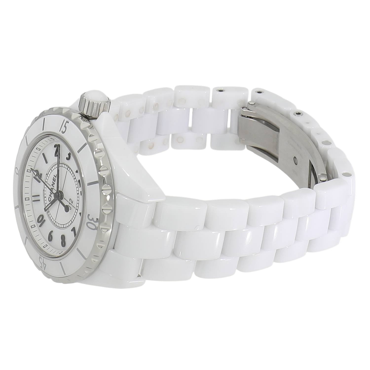 C20242 | [中古]シャネル J12 ホワイトセラミック 33MM H0968 ホワイト