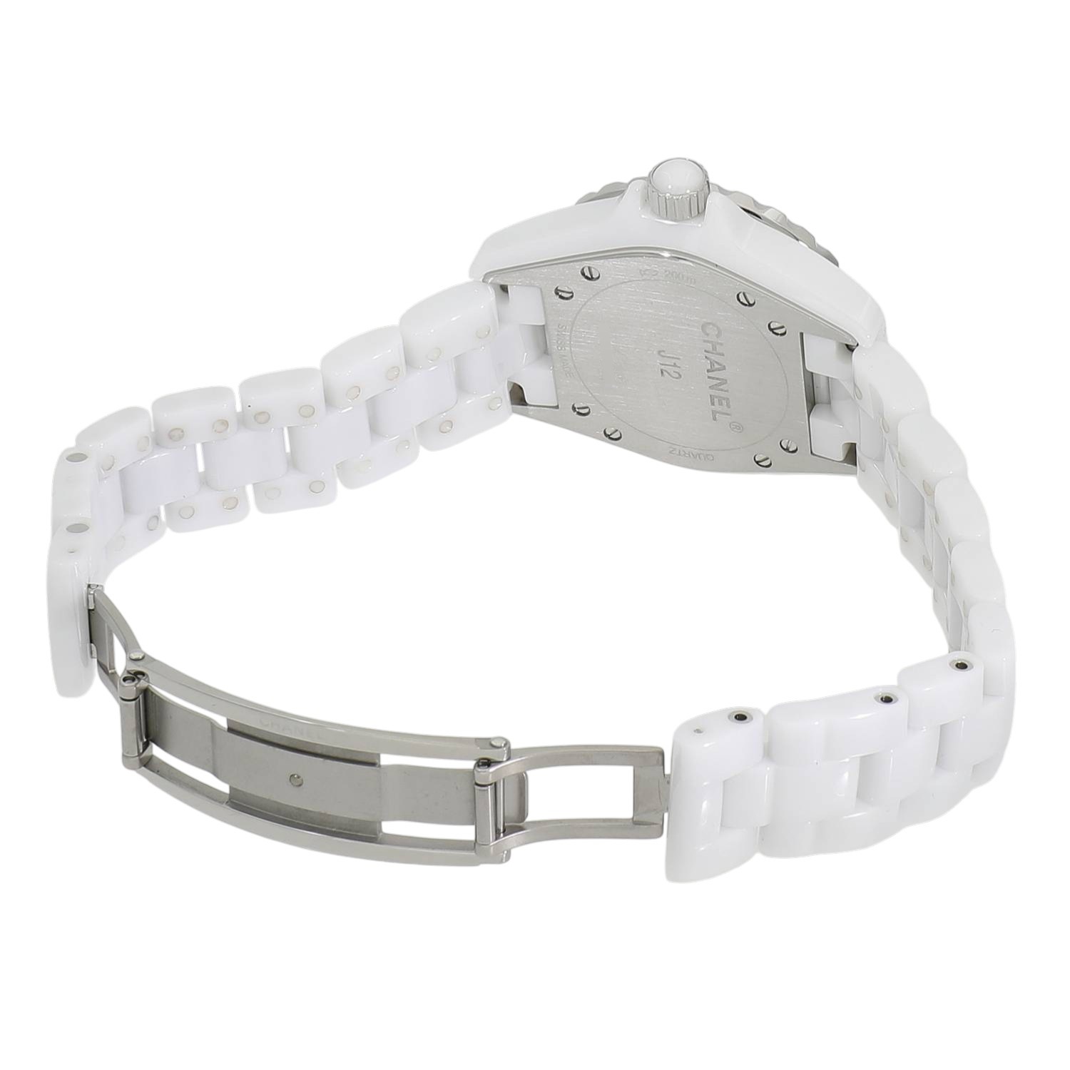 C20242 | [中古]シャネル J12 ホワイトセラミック 33MM H0968 ホワイト 