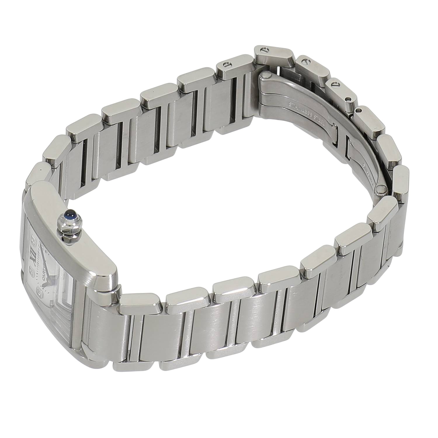 C11867 | [中古]カルティエ タンクフランセーズ SM WE110006 シルバー