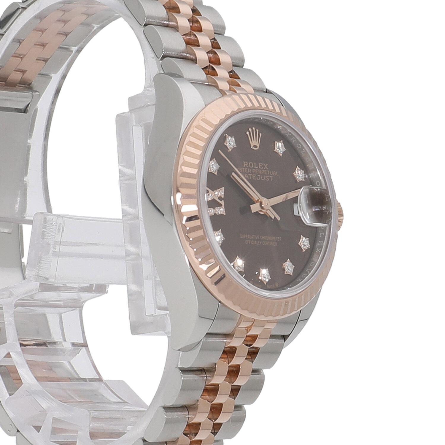 R6571 | [中古]ロレックス レディ デイトジャスト 28 チョコレート＊9P