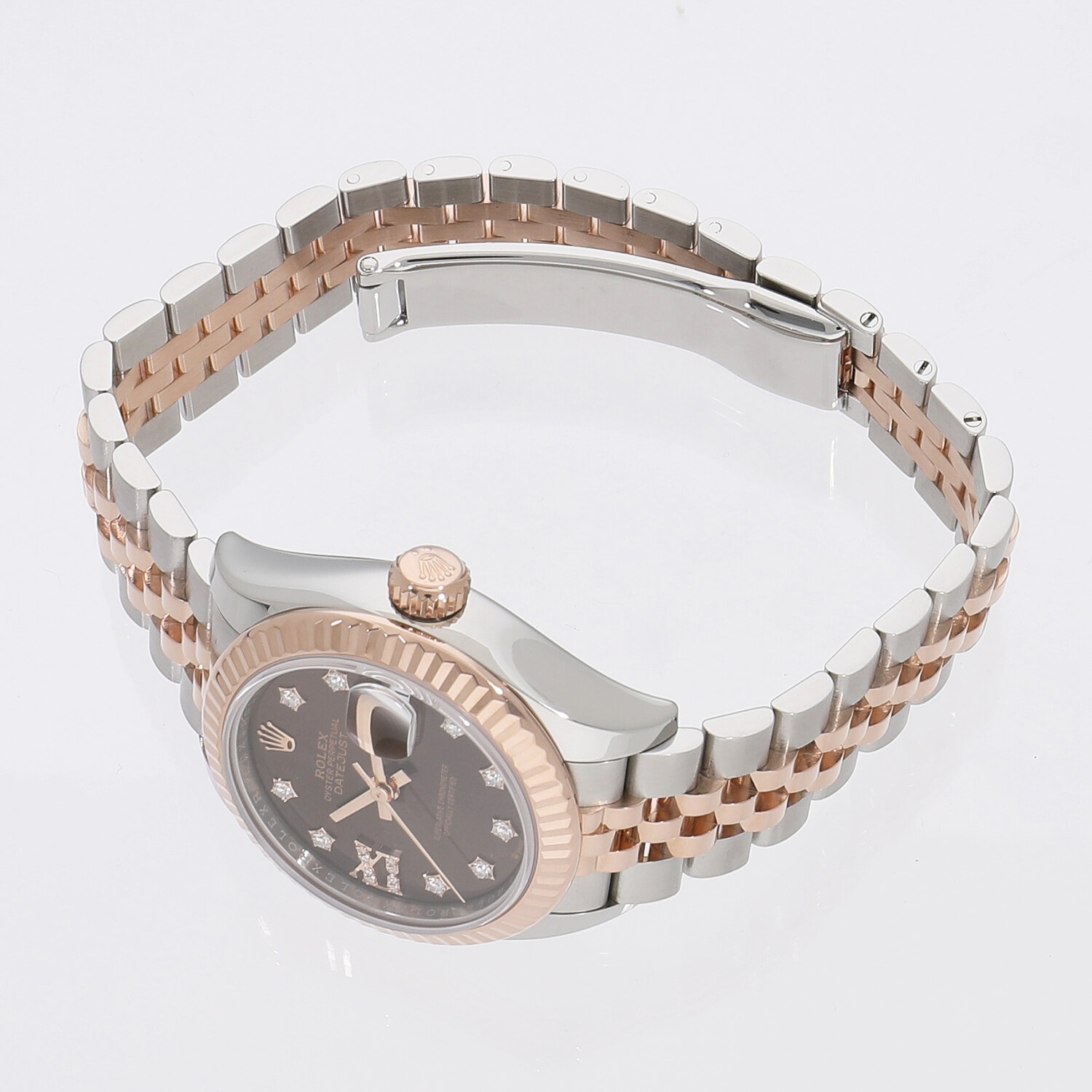 R6571 | [中古]ロレックス レディ デイトジャスト 28 チョコレート＊9P