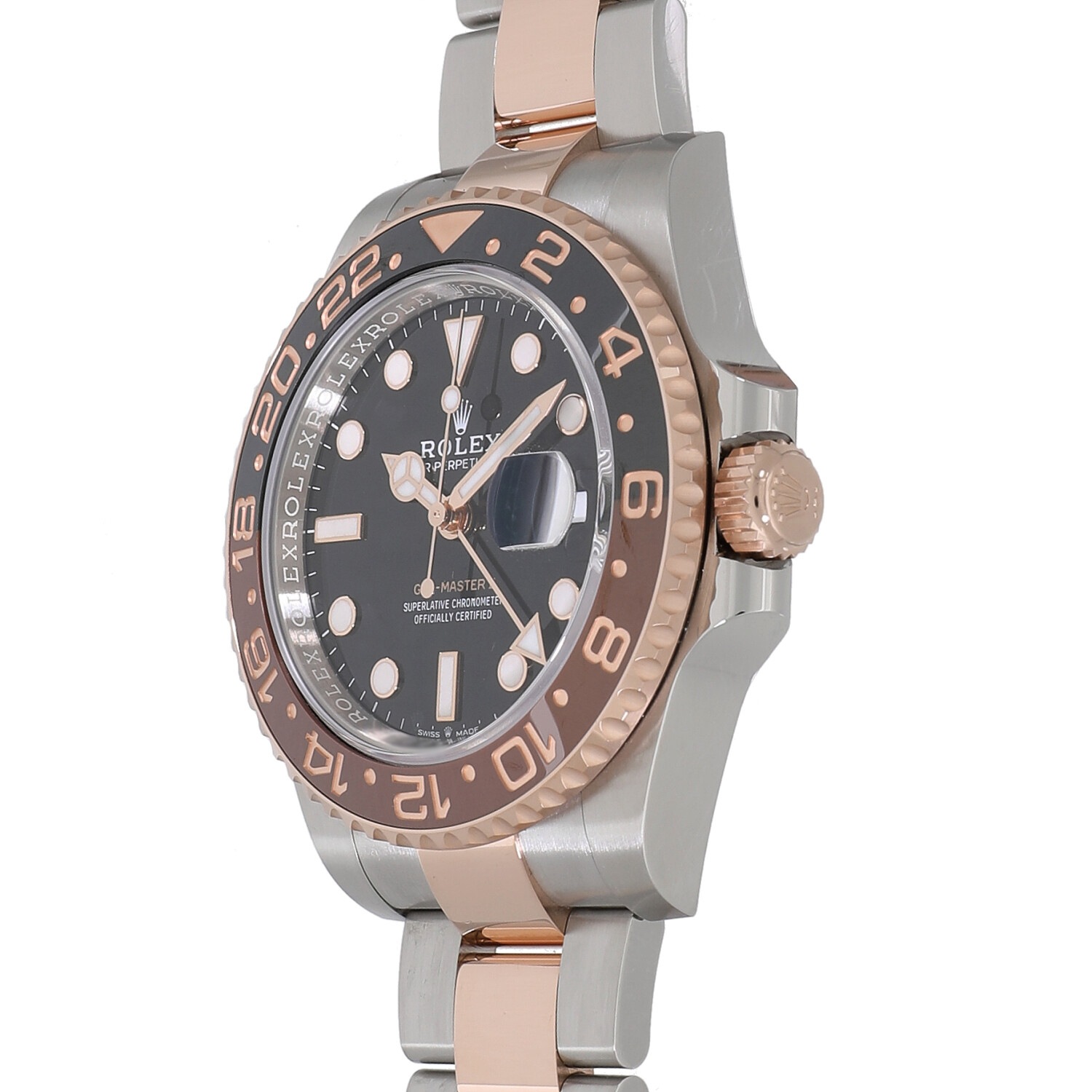 でーん ROLEX（ロレックス） GMTマスターII 126711CHNR ブラック/ブラウン