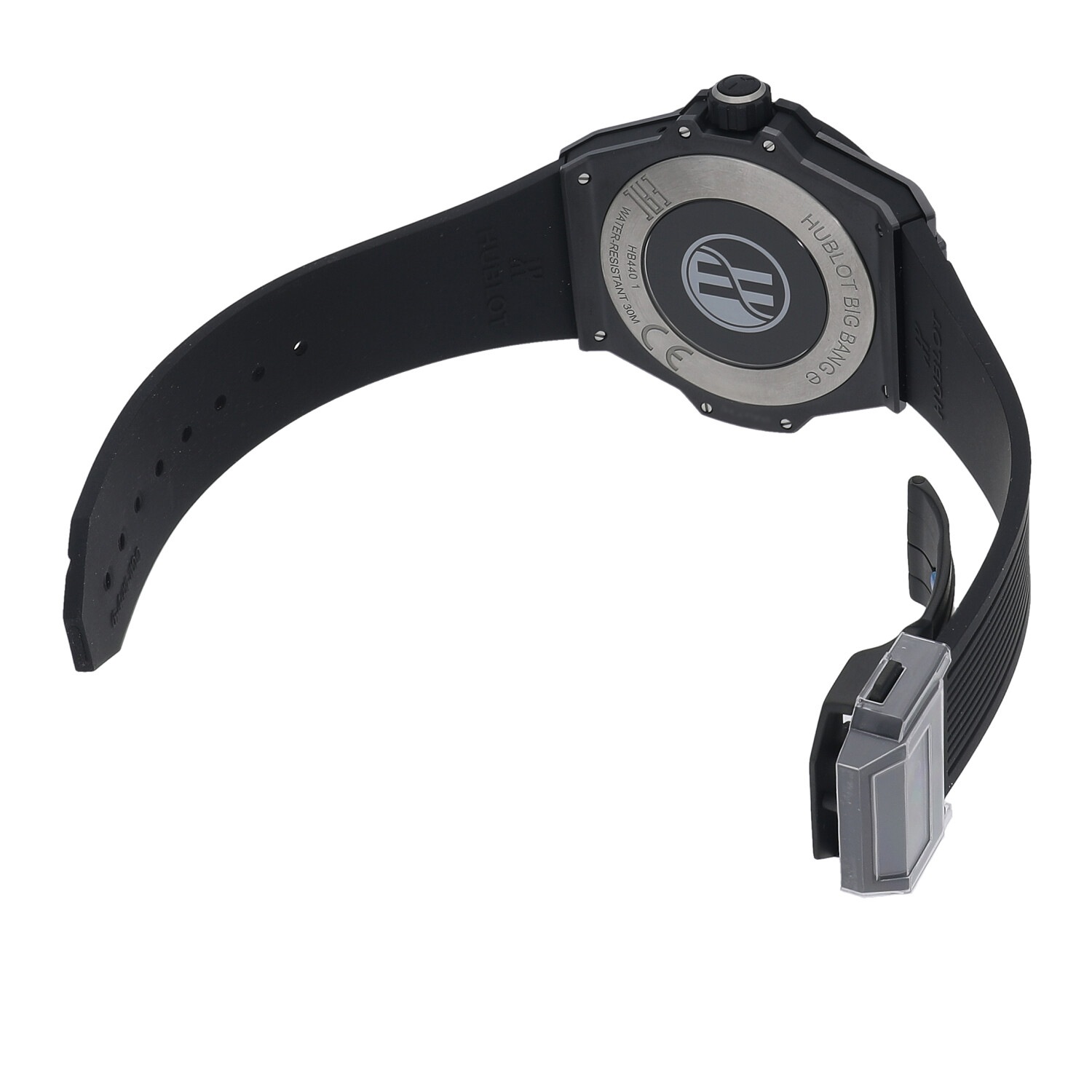 H3272 | [新品]ウブロ ビッグバンe ブラック セラミック 440.CI.1100