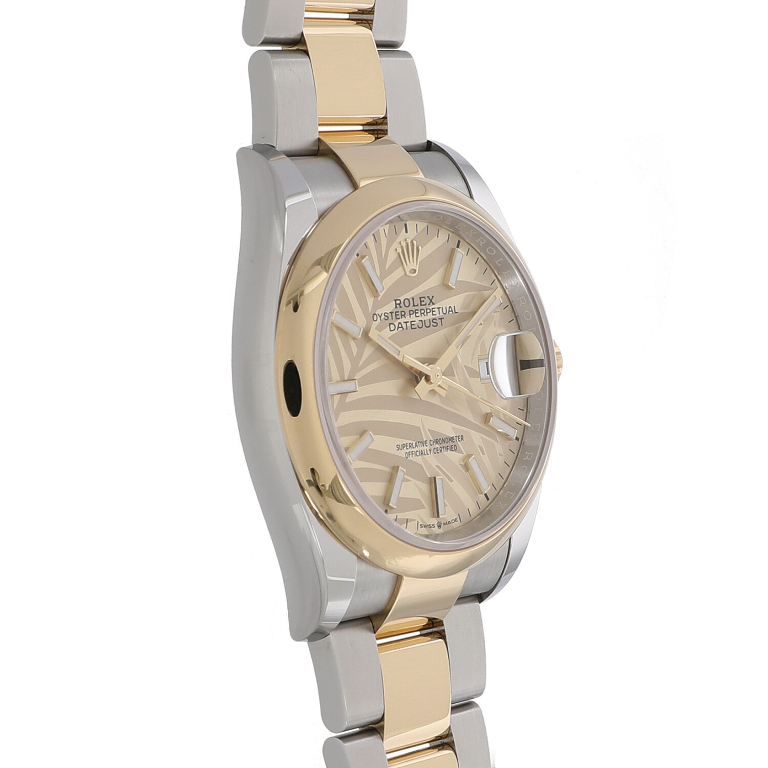R8472 | [新品]ロレックス デイトジャスト 36 126203 ゴールデンパーム