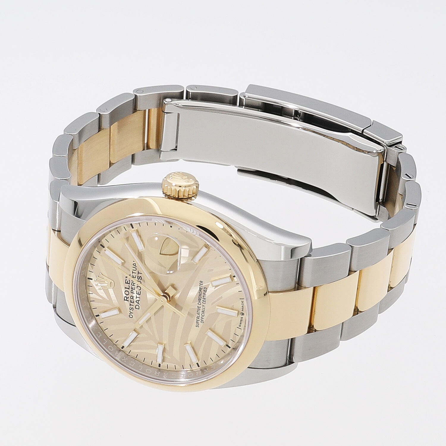 R8472 | [新品]ロレックス デイトジャスト 36 126203 ゴールデンパーム