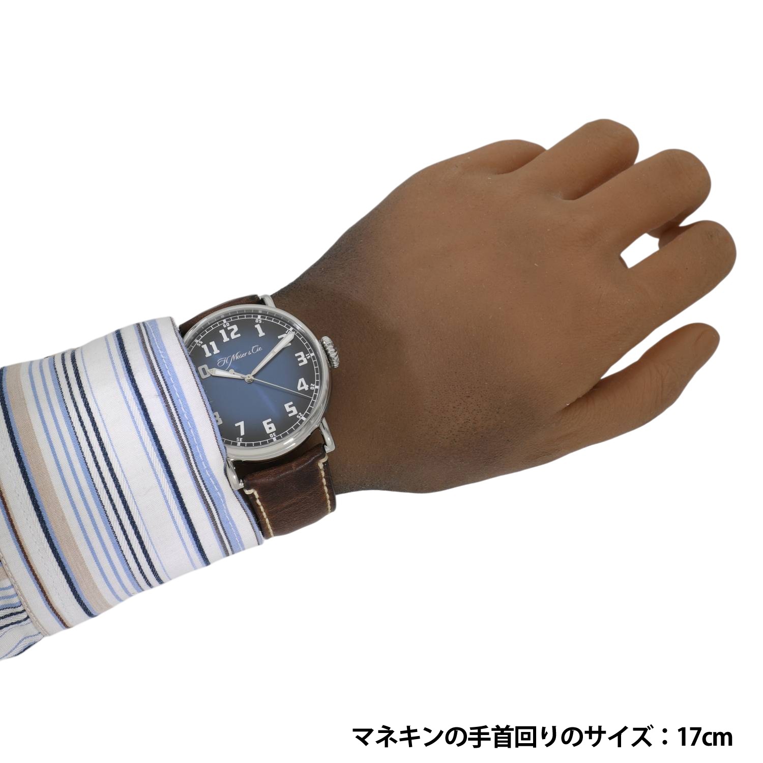 H11312 | [中古]H.モーザー ヘリテージ センターセコンド ファンキー