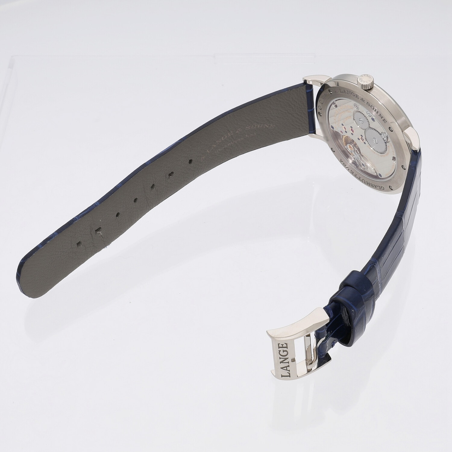 L6773 | [中古]ランゲ&ゾーネ サクソニア フラッハ ブルー 205.086