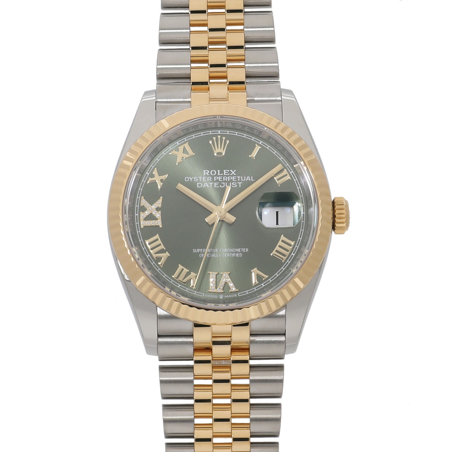 【実物美品】東ドイツ ライト オリーブグリーン R7973 | [中古]ロレックス デイトジャスト 36 126233 ランダム