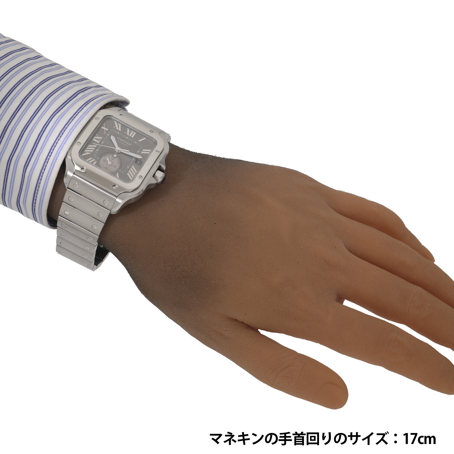 美品カルティエ CARTIERサントス ドゥ カルティエ LM  用　ストラップ 美品カルティエ CARTIERサントス ドゥ カルティエ LM 用ストラップ