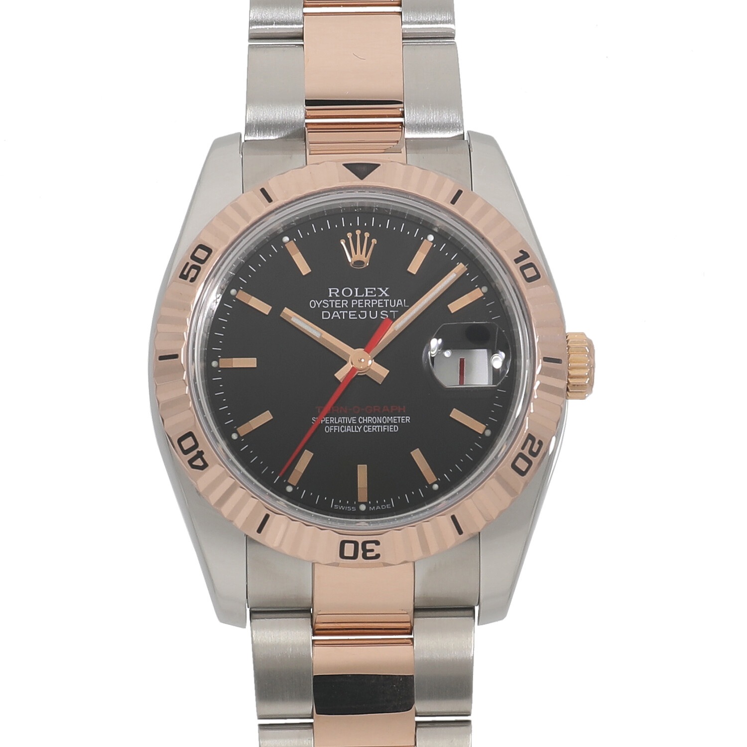 R9673 | [中古]ロレックス デイトジャスト ターノグラフ 116261 D番 