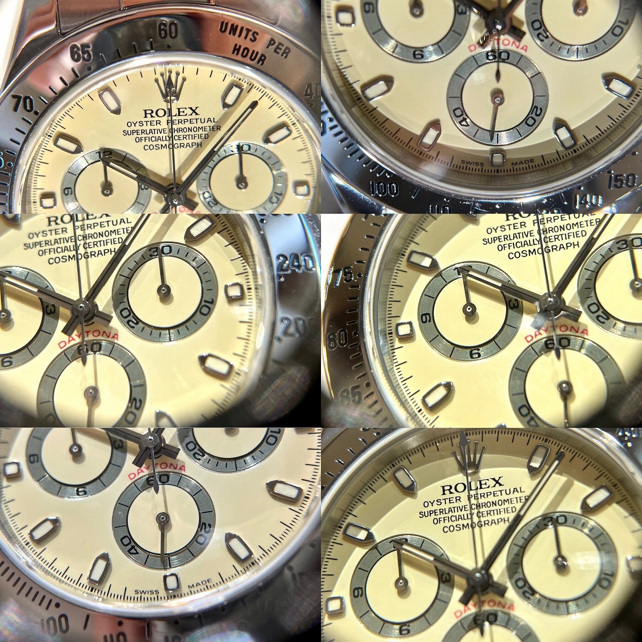 R6074 | [中古]ロレックス コスモグラフ デイトナ アイボリー