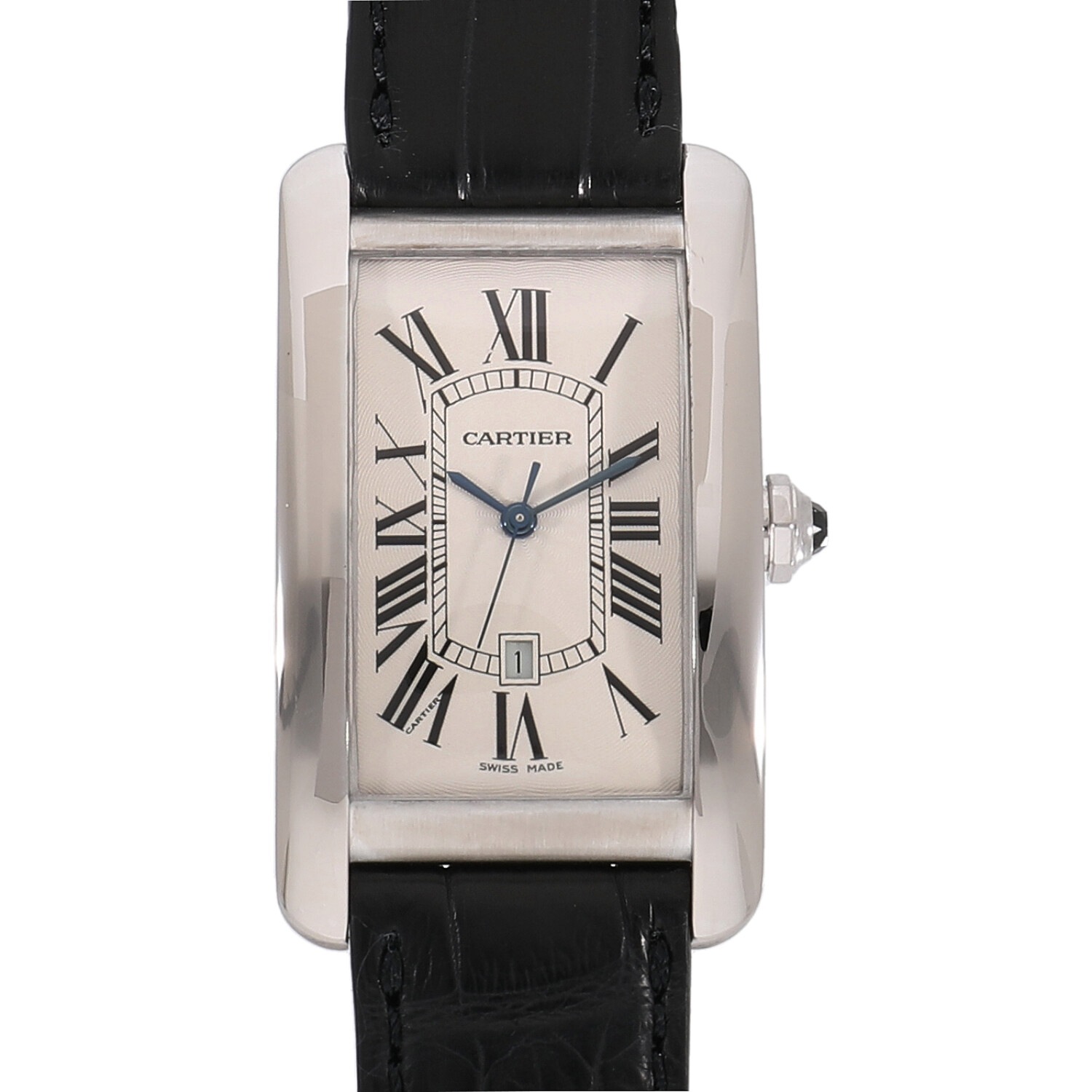 C6574 | [中古]カルティエ タンクアメリカン LM シルバー W2603256 