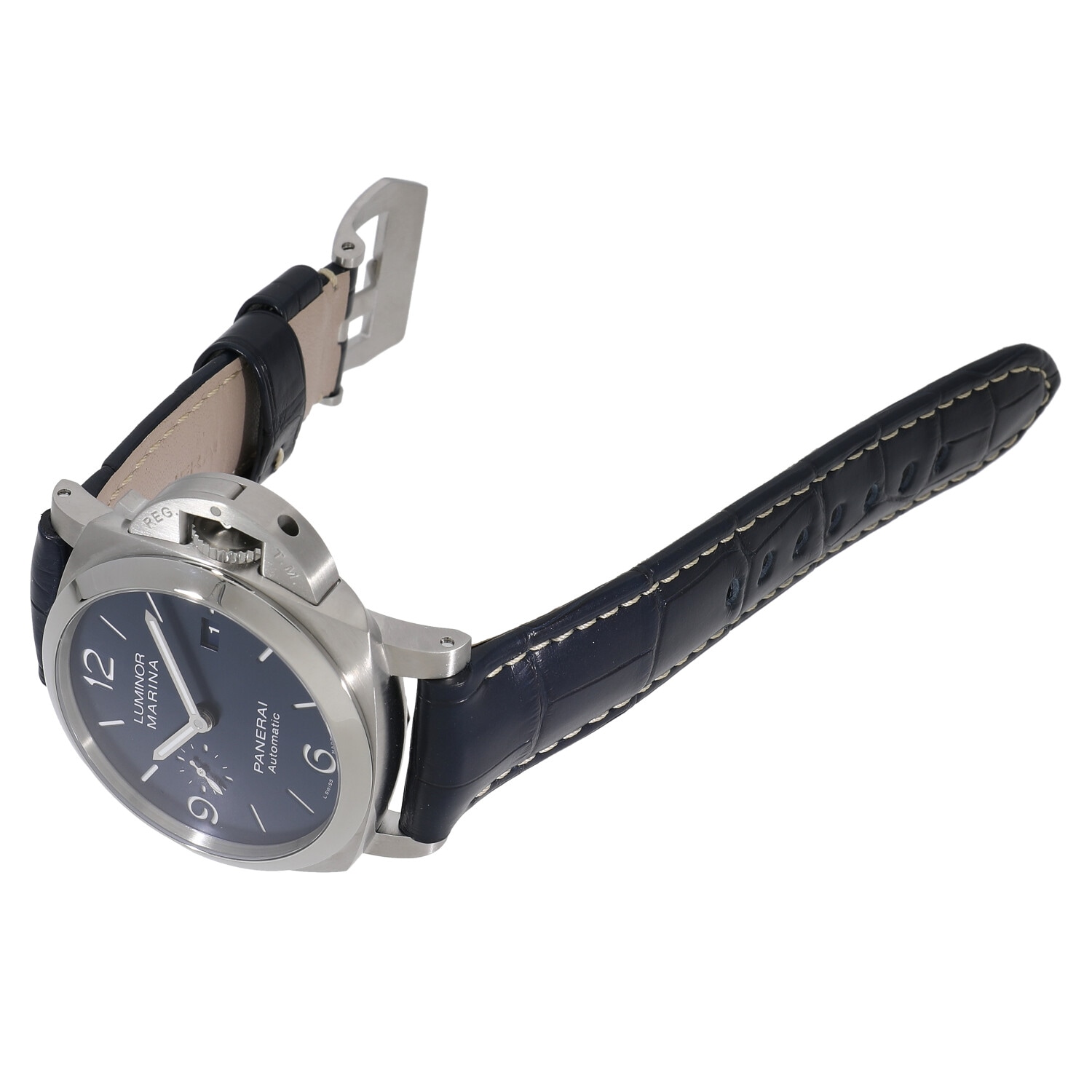 P2875 | [新品]パネライ ルミノールマリーナ 44mm PAM01313 ブルー