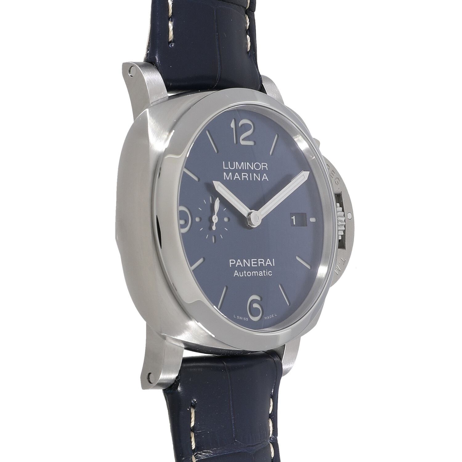 P2875 | [新品]パネライ ルミノールマリーナ 44mm PAM01313 ブルー