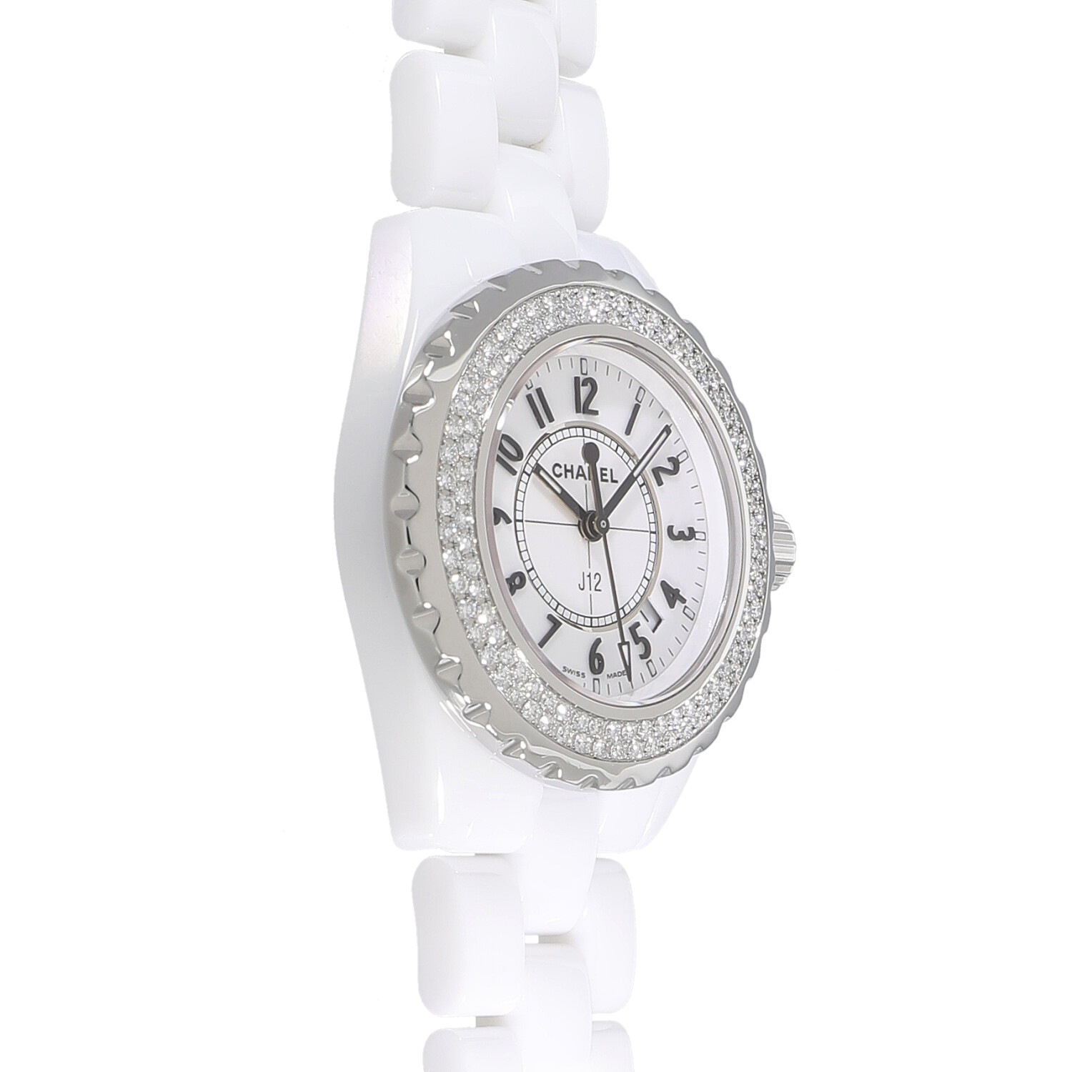 C8375 | [中古]シャネル J12 ホワイトセラミック 33mm ベゼル 