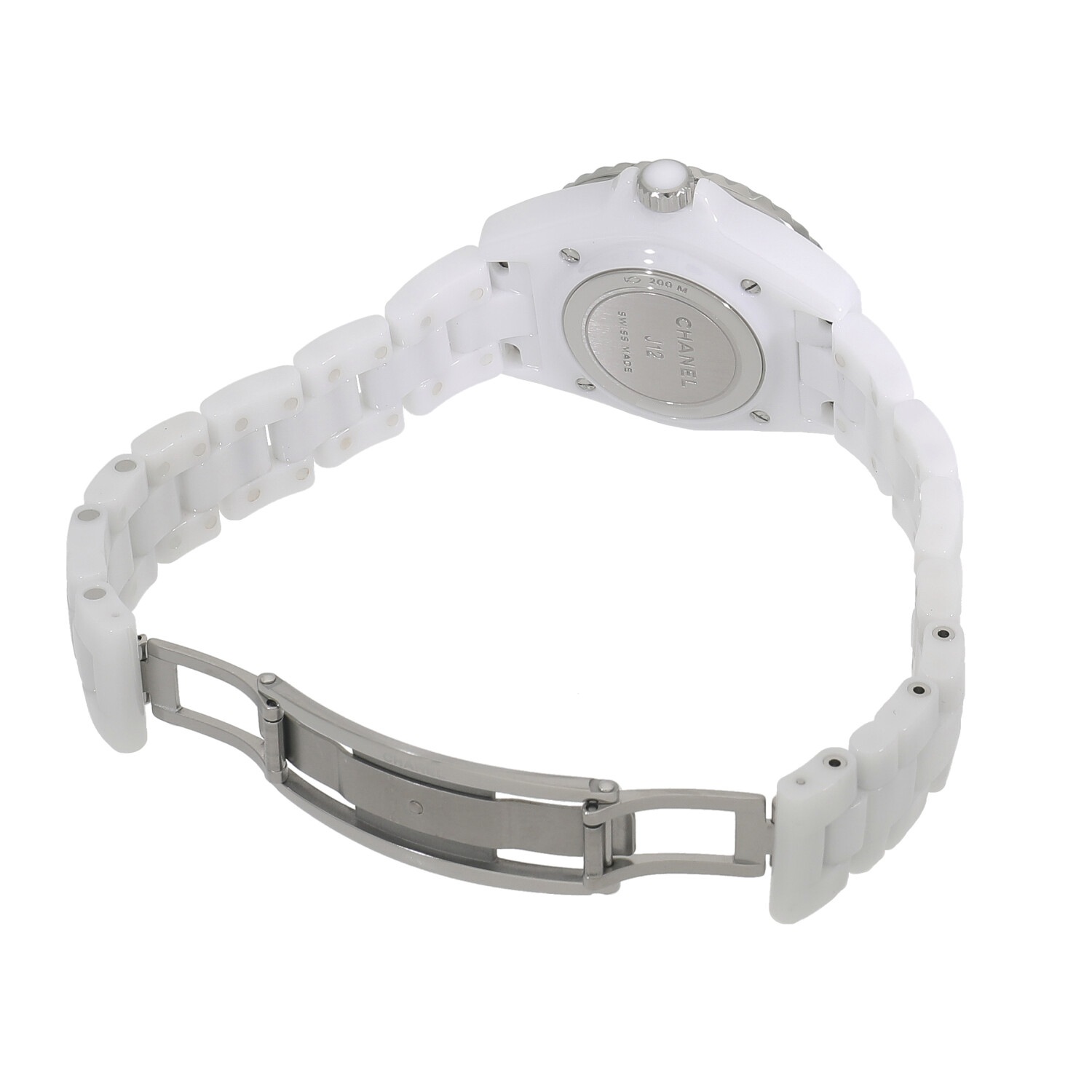 C9675 | [中古]シャネル J12 33MM H5698 ホワイト レディース | 新品 