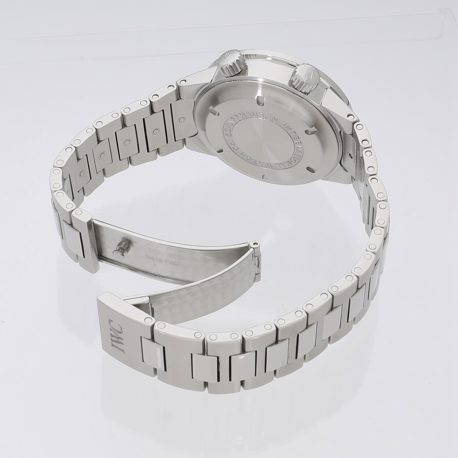 【さんきち】IWC GST アラーム IWC SCHAFFHAUSEN（IWCシャフハウゼン） IWC 希少 GSTアラーム JL製