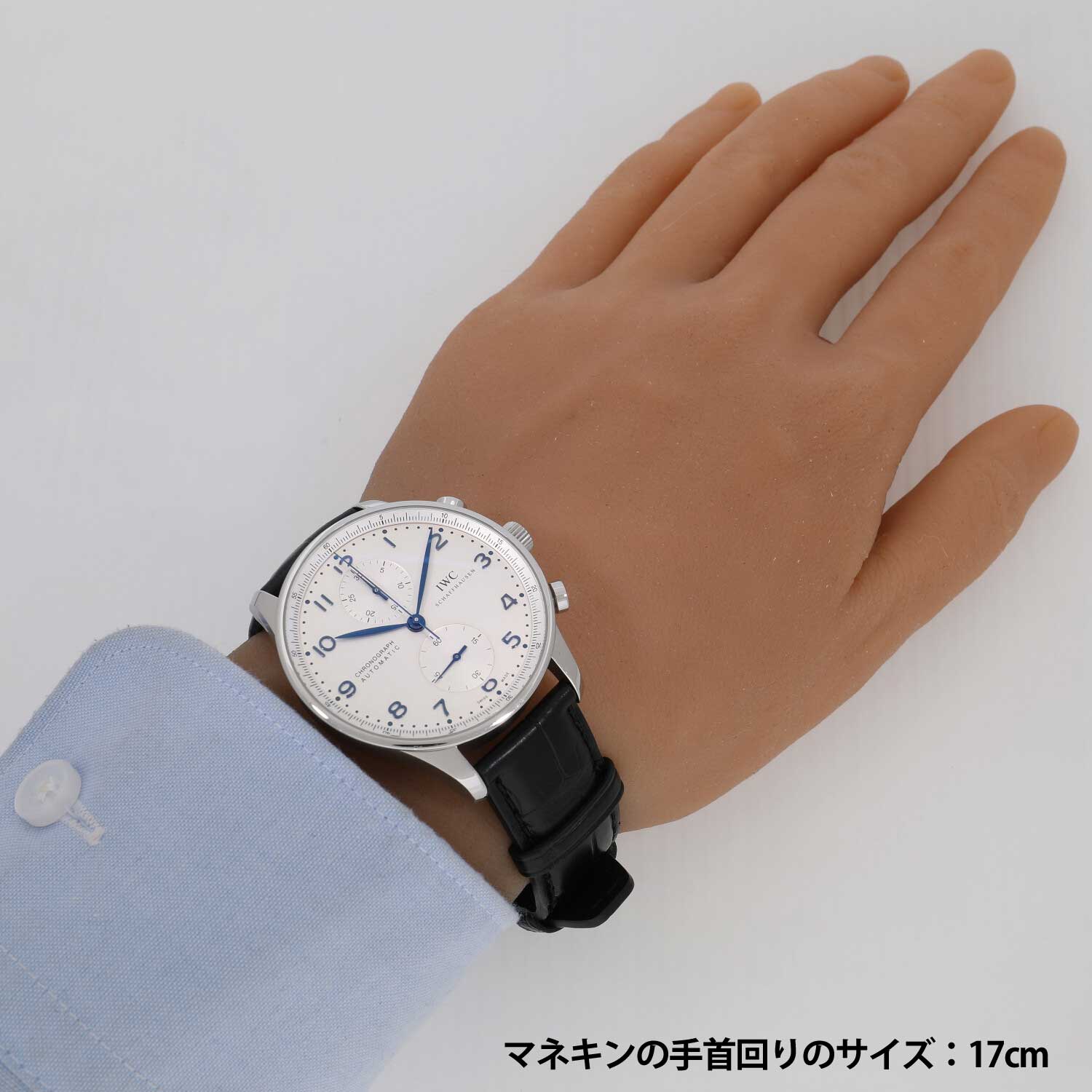 I6876 | [中古]IWC ポルトギーゼ クロノグラフ シルバー IW371446