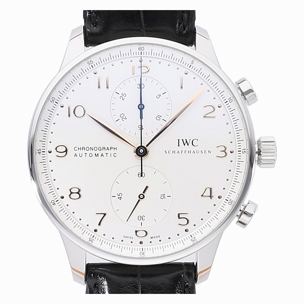 1477 | [新品]IWC ポルトギーゼ クロノグラフ 金針 IW371445 メンズ