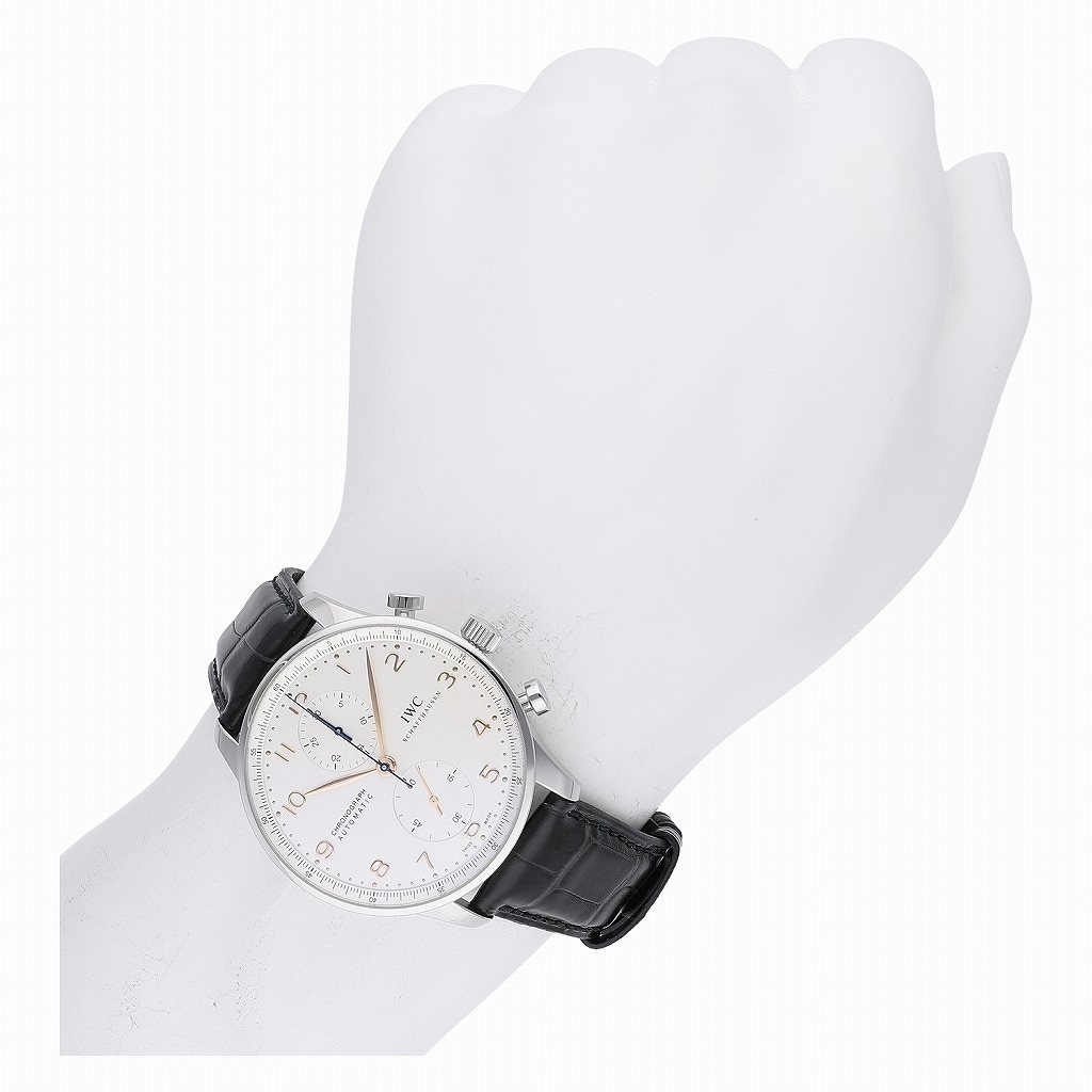 1477 | [新品]IWC ポルトギーゼ クロノグラフ 金針 IW371445 メンズ