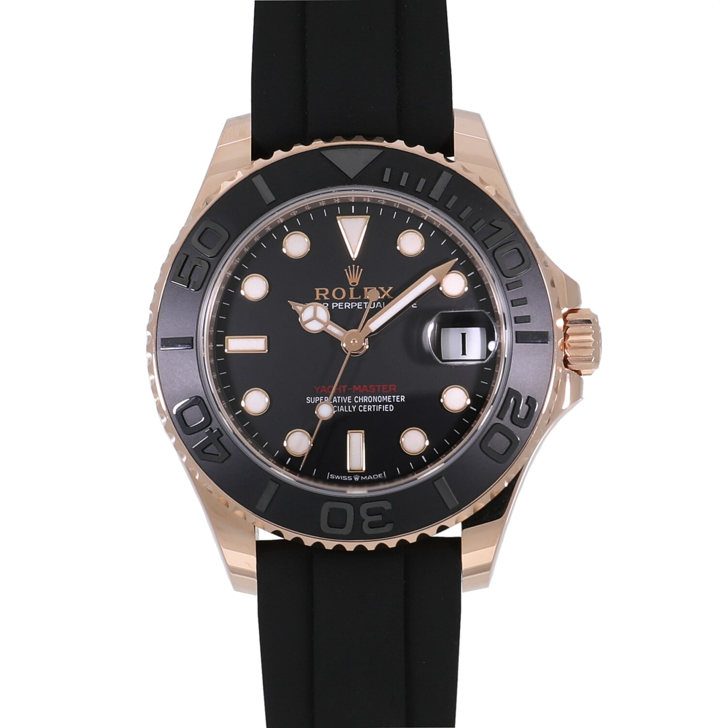 れな R7077 | [新品]ロレックス ヨットマスター 37 268655 ブラック