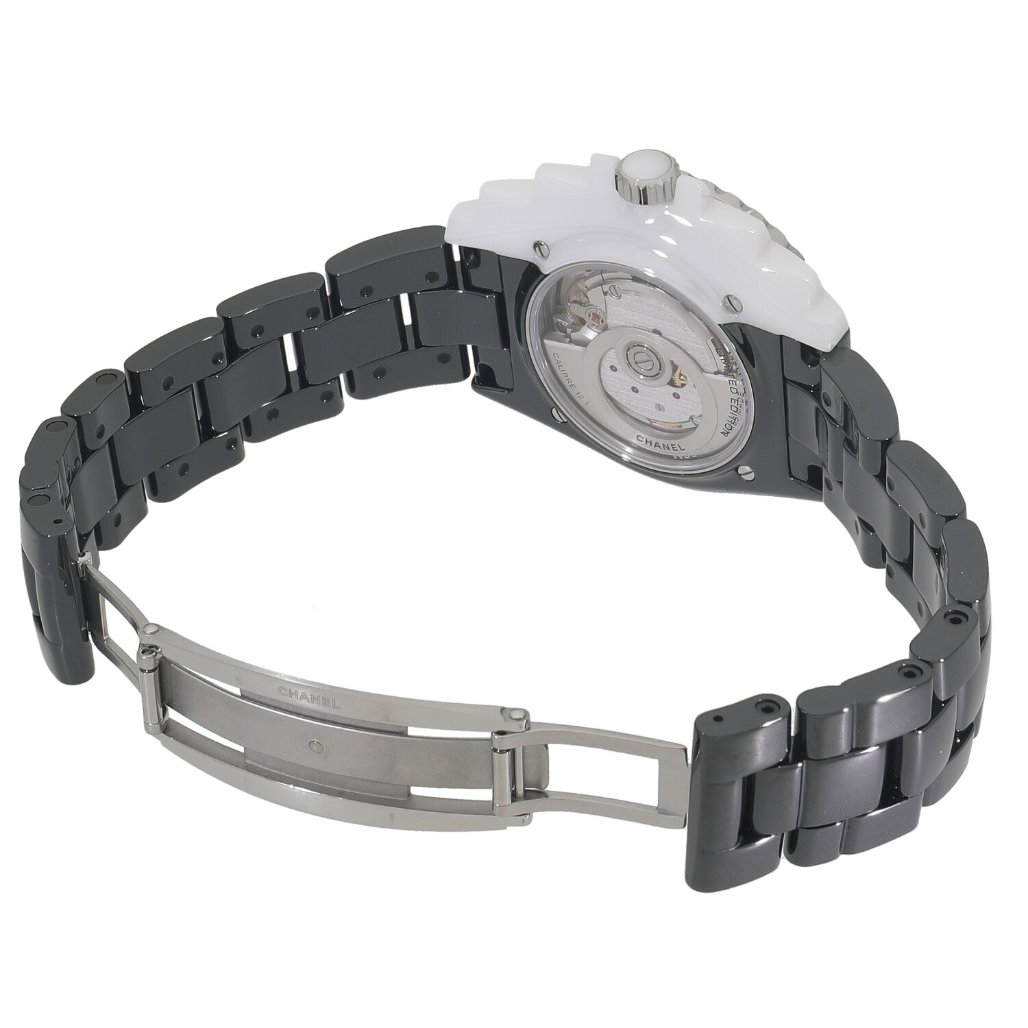 C9878 | [中古]シャネル J12 サイバネティック H7988 ブラック