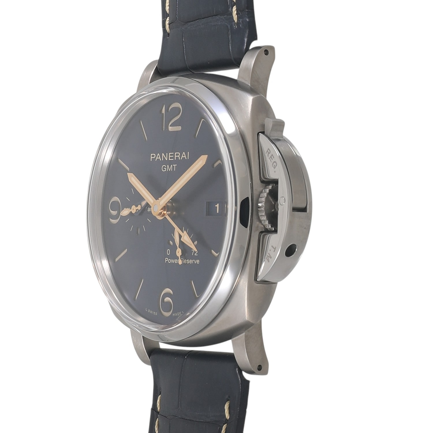 P10179 | [中古]パネライ ルミノール ドゥエ GMT パワーリザーブ