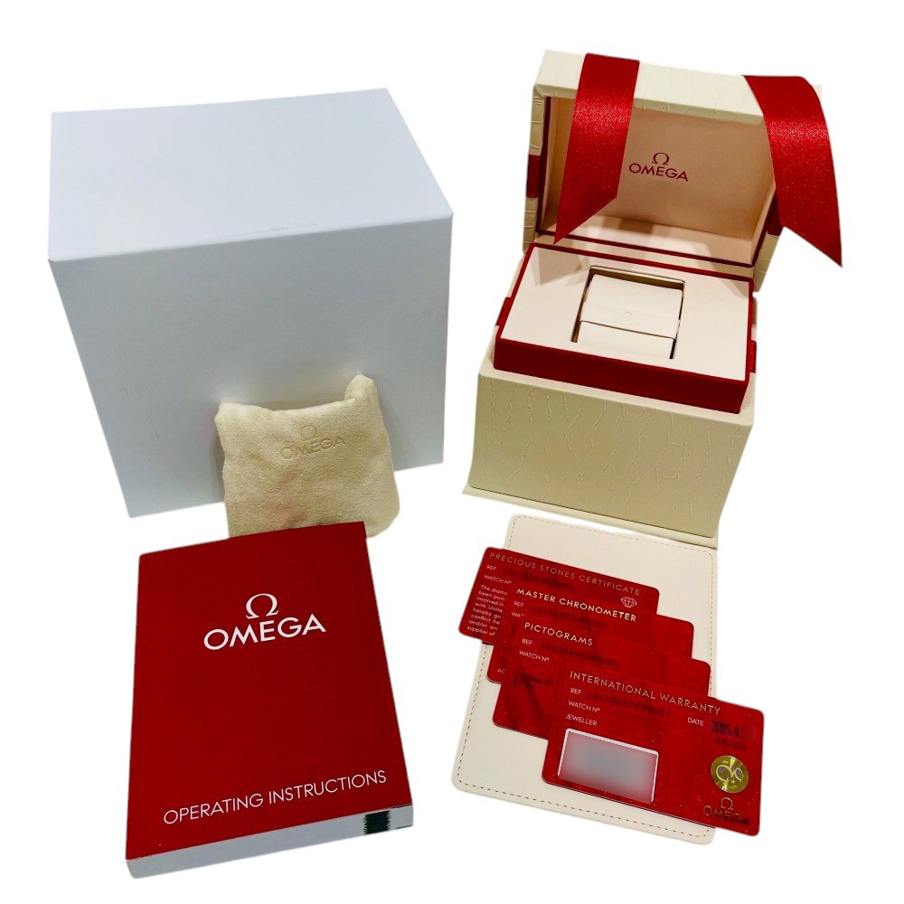 【激レア】【美品】アコンテ　クオーツ　稼動品 オメガ コンステレーション ミニ クアドレラ 1584.79 ホワイト