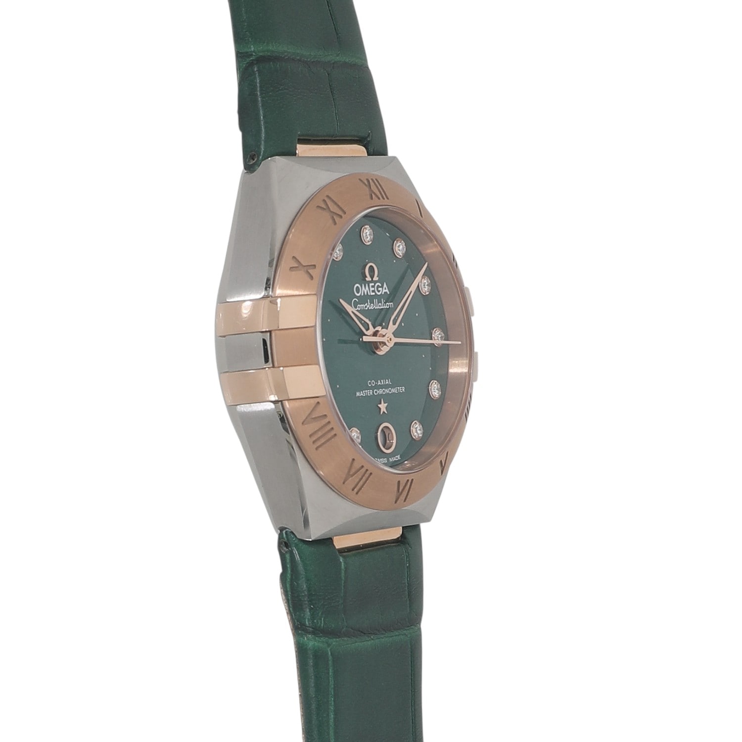 グリーンのラメが強烈な印象の珍品コガネ O10379 | [未使用]オメガ コンステレーション マンハッタン