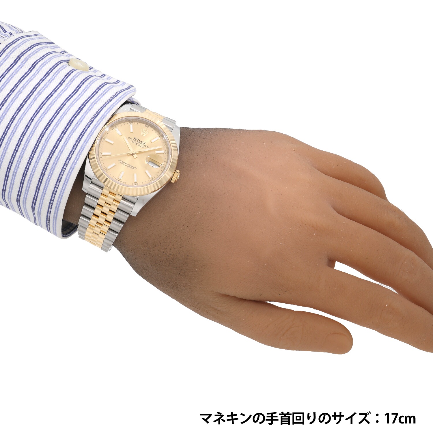 R2179 | [新品]ロレックス デイトジャスト 41 126333 シャンパン