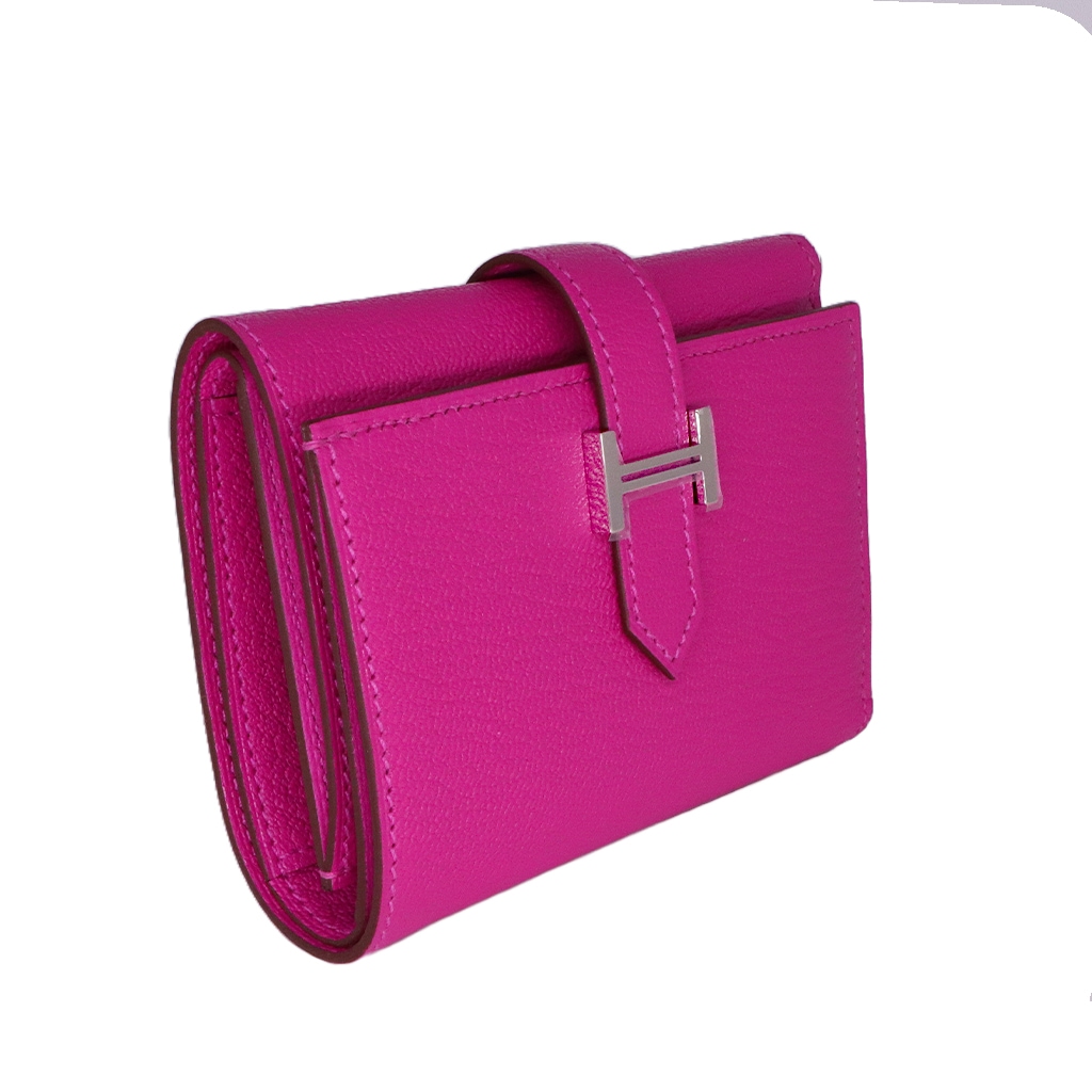 Y【新品未使用】エルメス ベアンコンパクト シェブルミゾル A:2017年 H5379 | [新品]エルメス ベアン コンビネ シェブルミゾル マグノリア