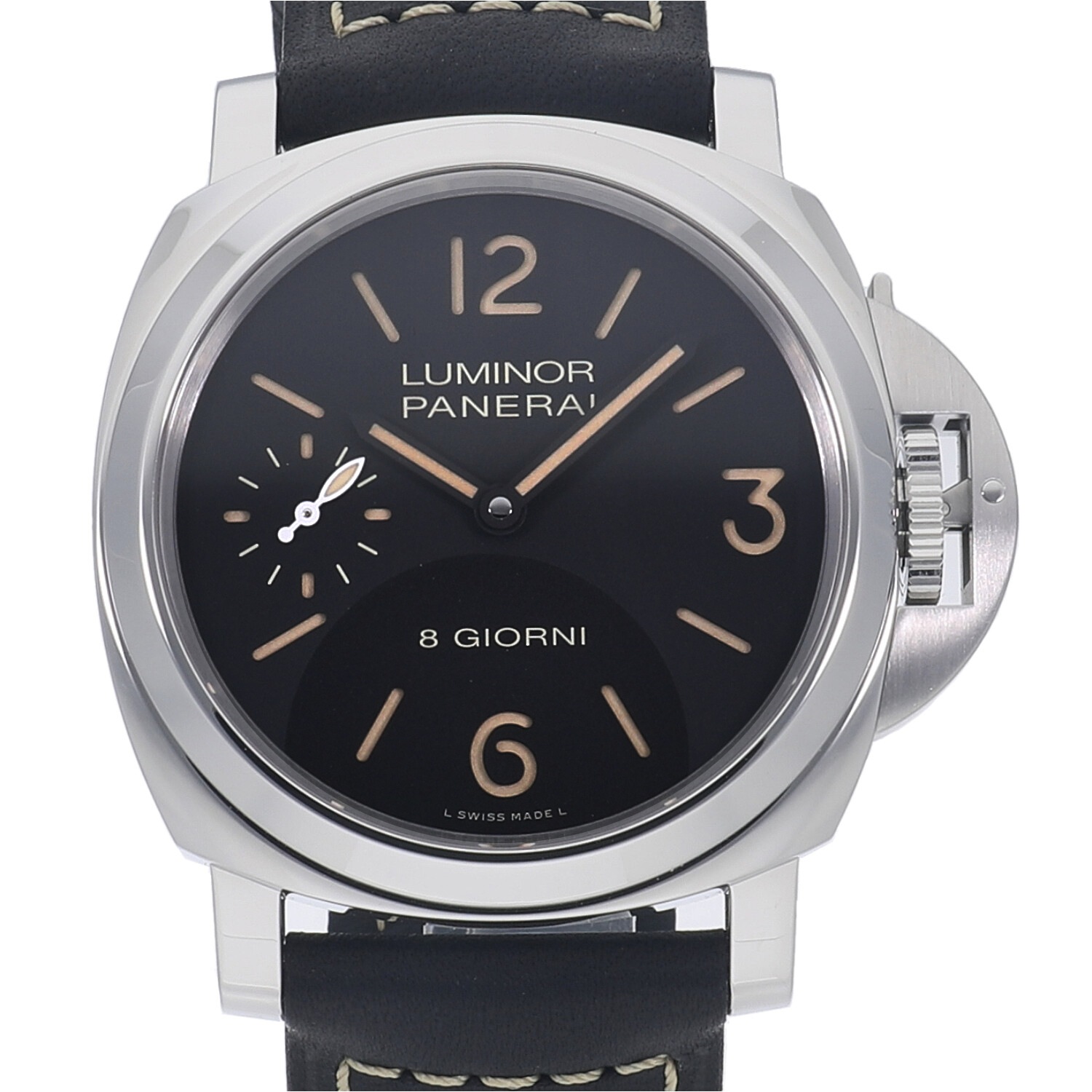パネライ ルミノール ベース 44mm PAM00915 新品 メンズ | 中野のブランド時計販売・買取なられんず パネライ ルミノール ベース 44mm PAM00915 新品 メンズ | 中野のブランド時計販売・買取なられんず