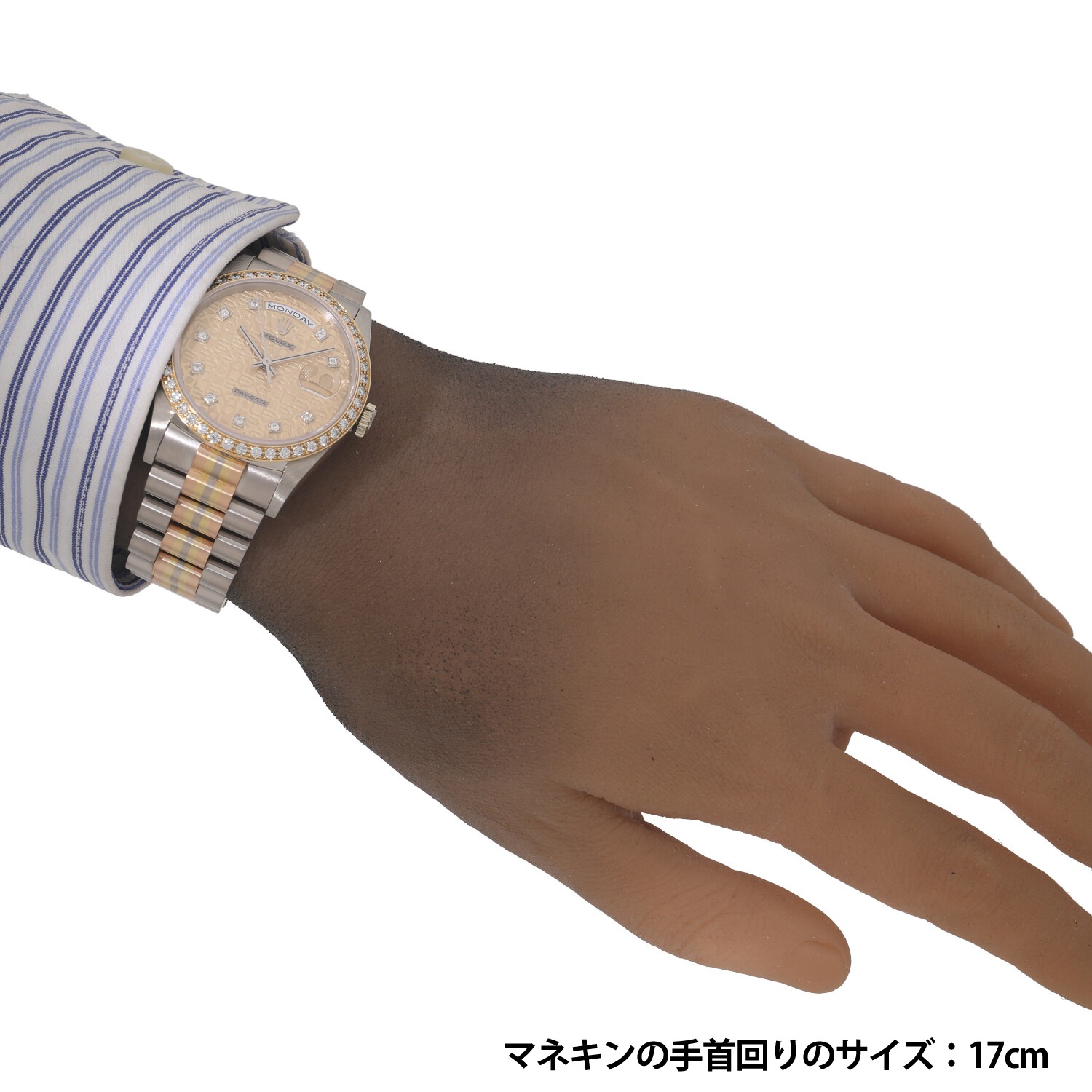 ROLEX】ロレックス デイデイト トリドール 純正品 ブレス コマ 調整駒