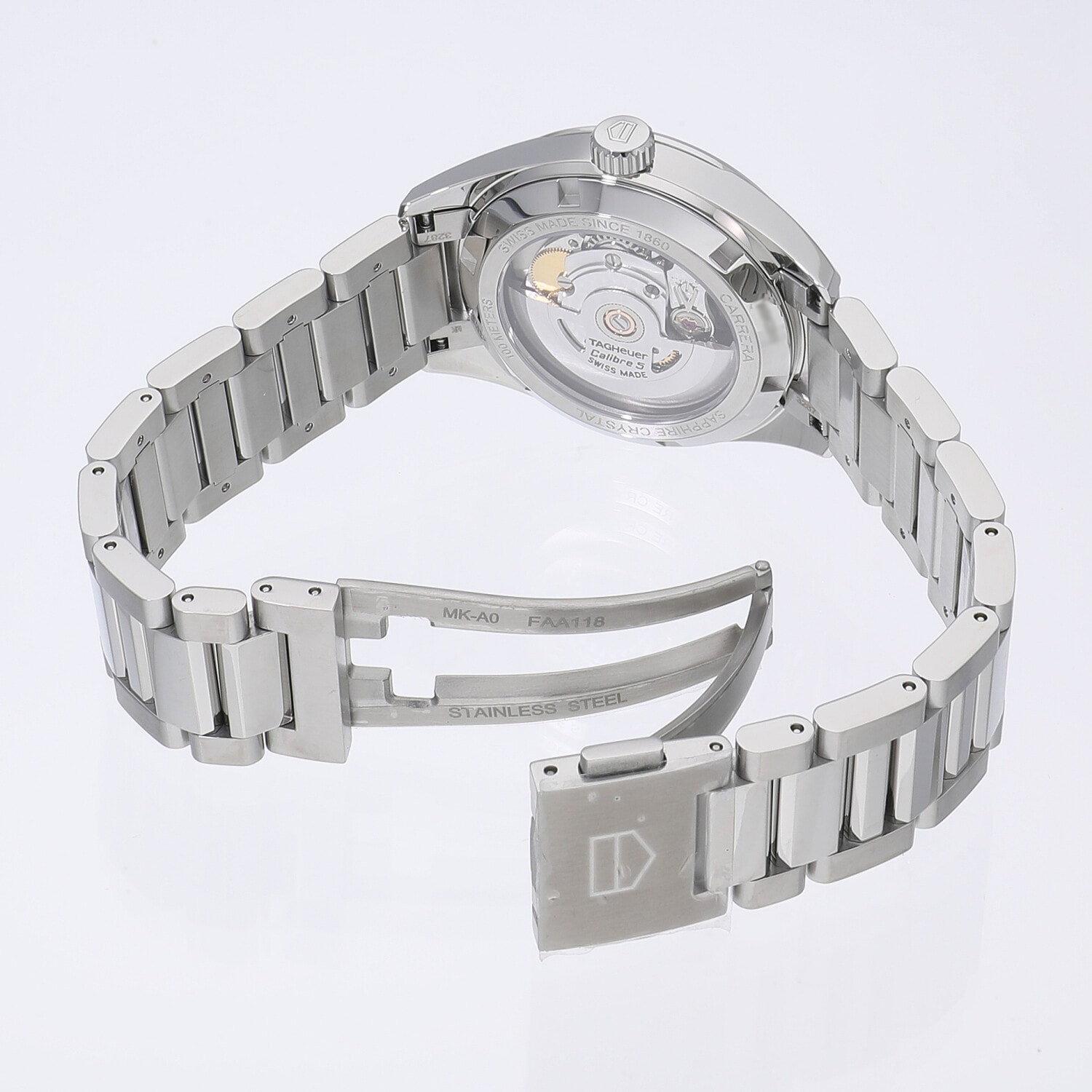 ●超美品● ⑤タグホイヤー カレラ 2025年6月分解掃除&新品仕上げ済み タグ・ホイヤー カレラ キャリバー5 デイデイト WBN2012.FC6502