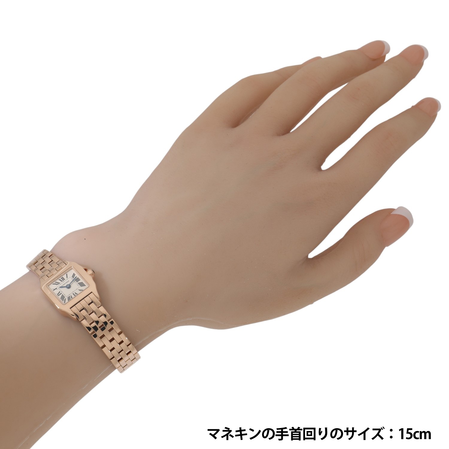 C10382 | [中古]カルティエ ミニ サントス ドゥモアゼル W25077X9