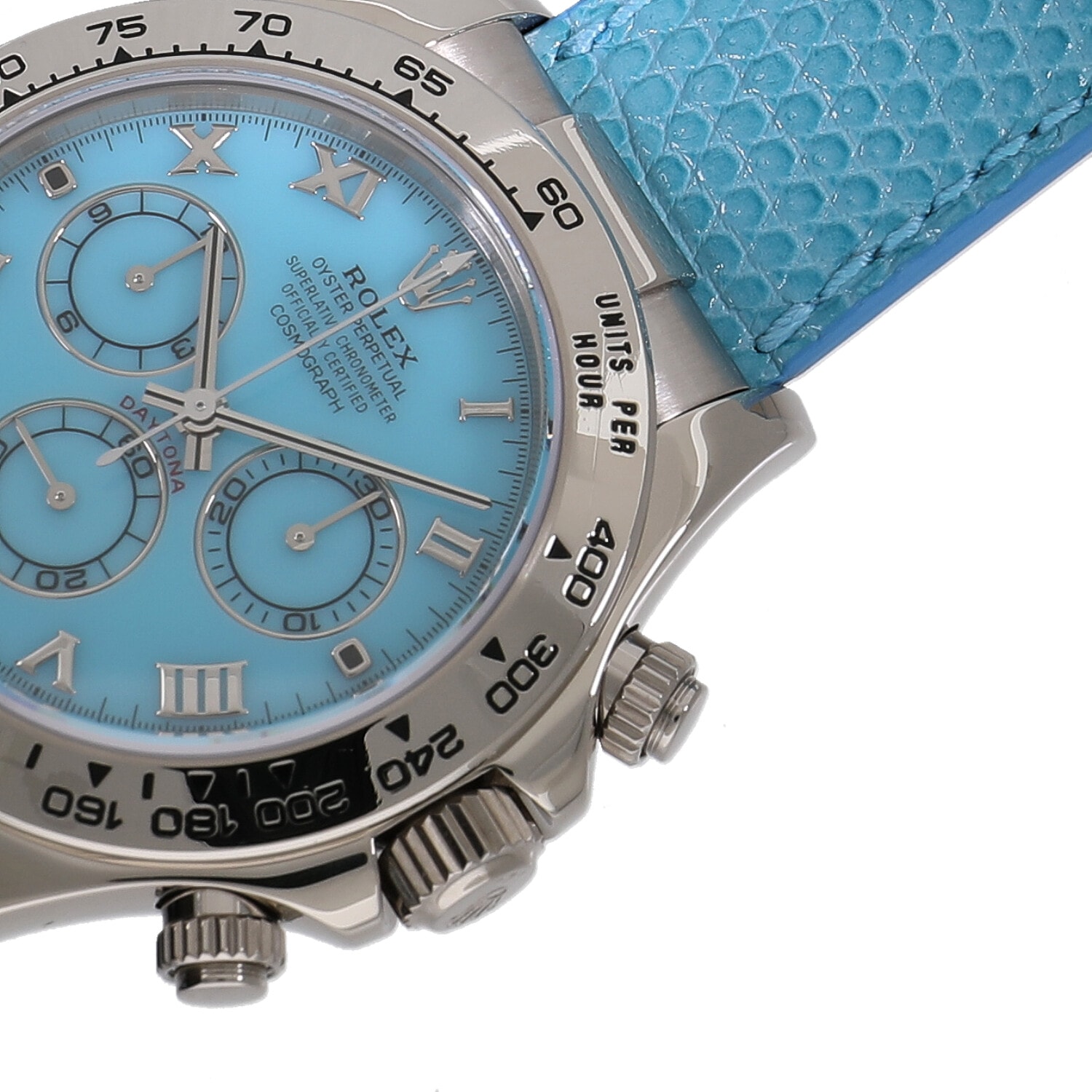ロレックス　ビーチ　純正　ベルト　ブルー メーカーOH済】【中古美品】ROLEX（ロレックス） コスモグラフ
