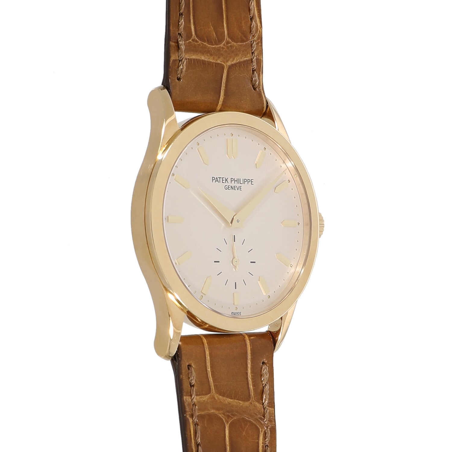 P8182 | [中古]パテックフィリップ カラトラバ 5096J-001 シルバー