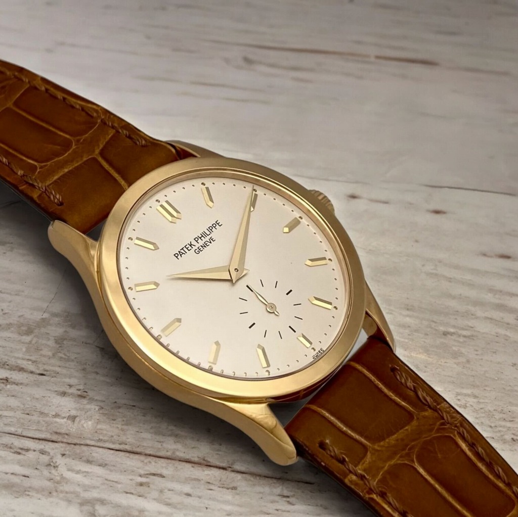 P8182 | [中古]パテックフィリップ カラトラバ 5096J-001 シルバー