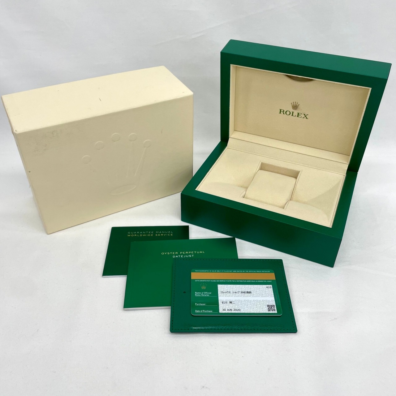 R8782 | [中古]ロレックス デイトジャスト 116234 ランダム ブラウン